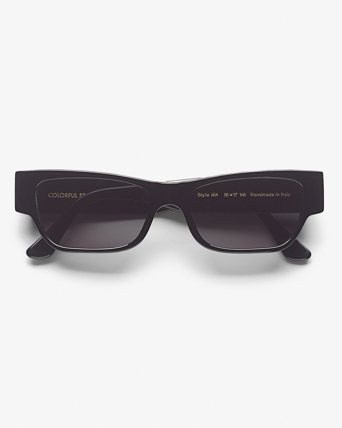 Sunglass 04 - Deep Black Solid - Black