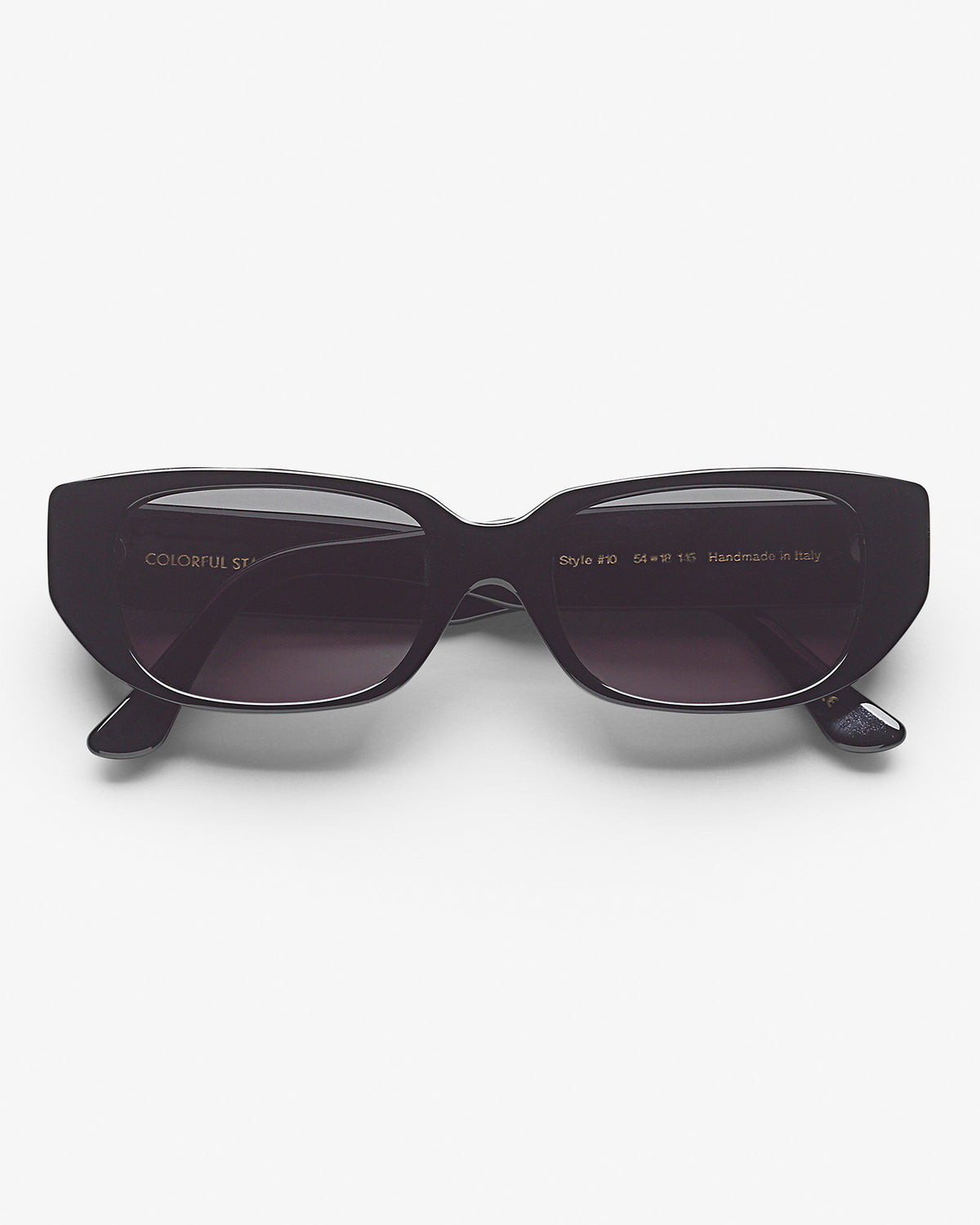 Sunglass 10 - Deep Black Solid - Black