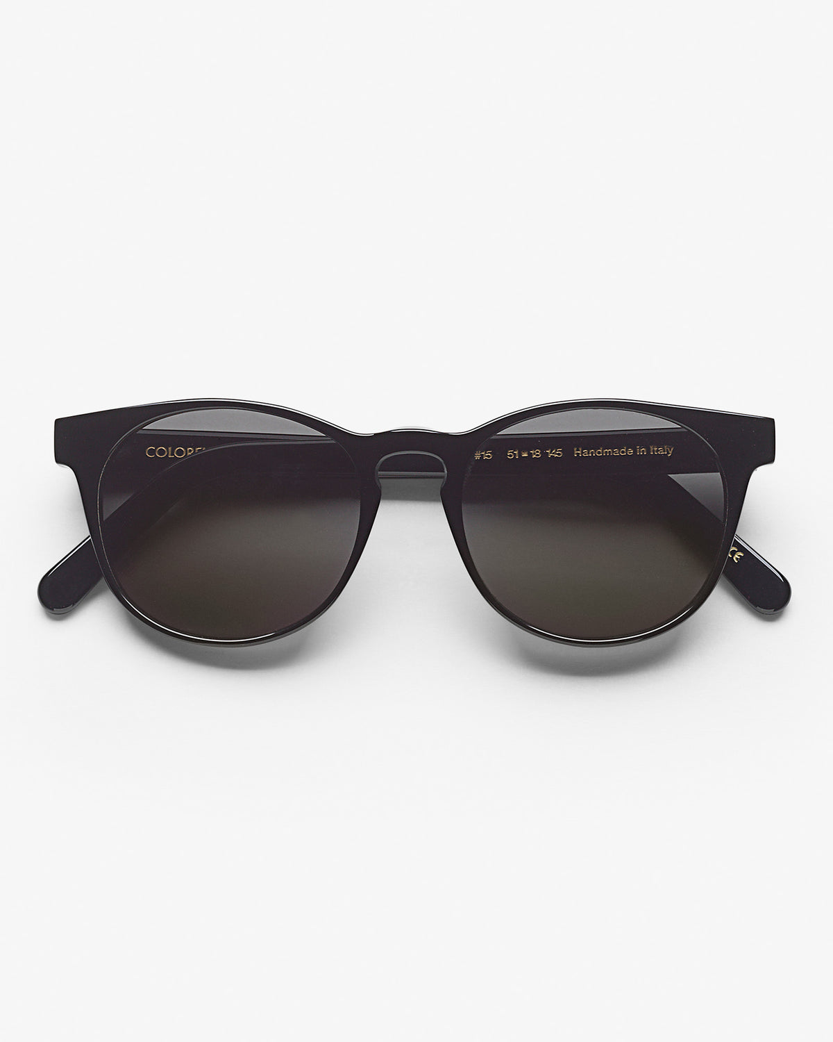 Sunglass 15 - Deep Black Solid - Black