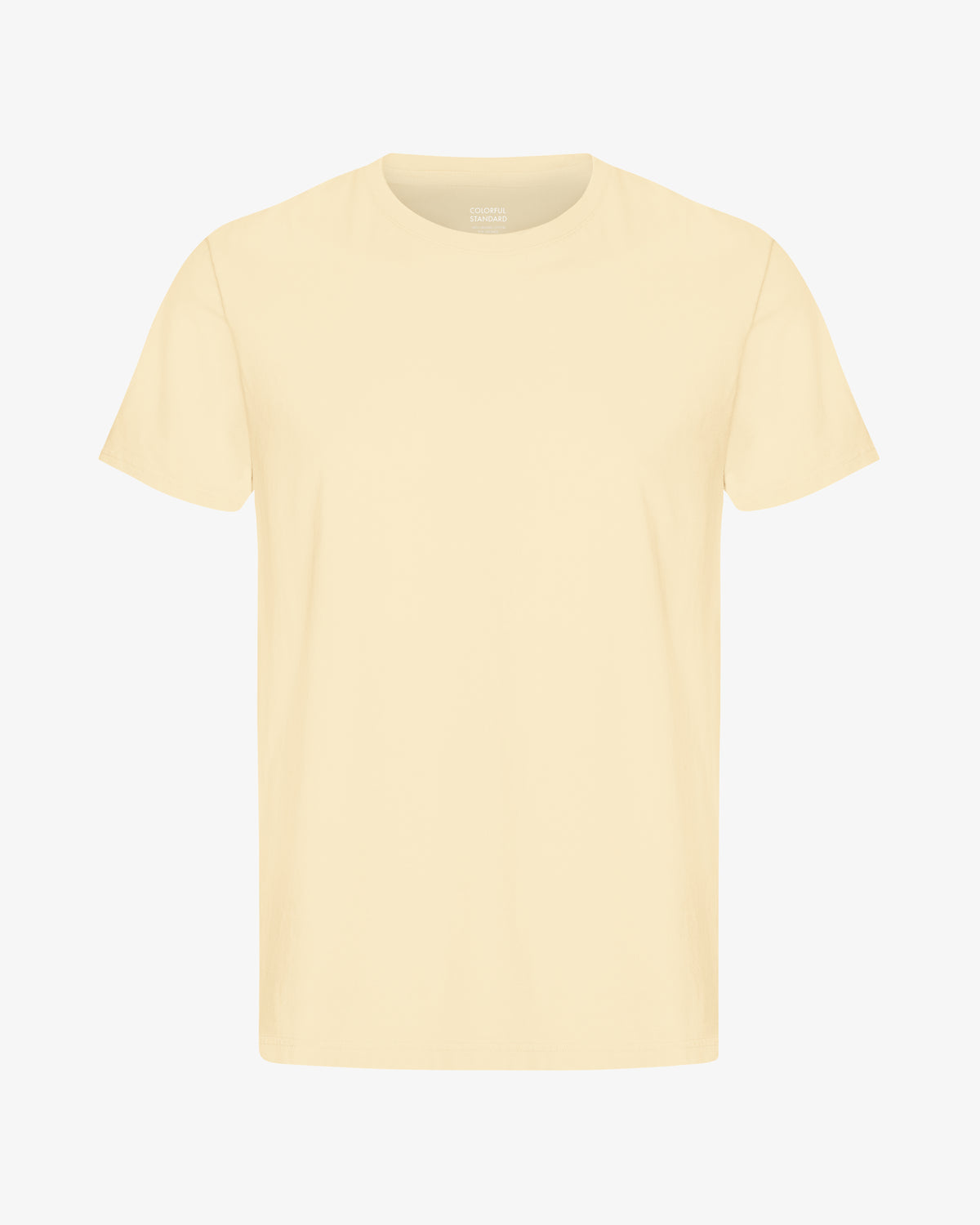 Classic Organic Tee - Soft Yellow