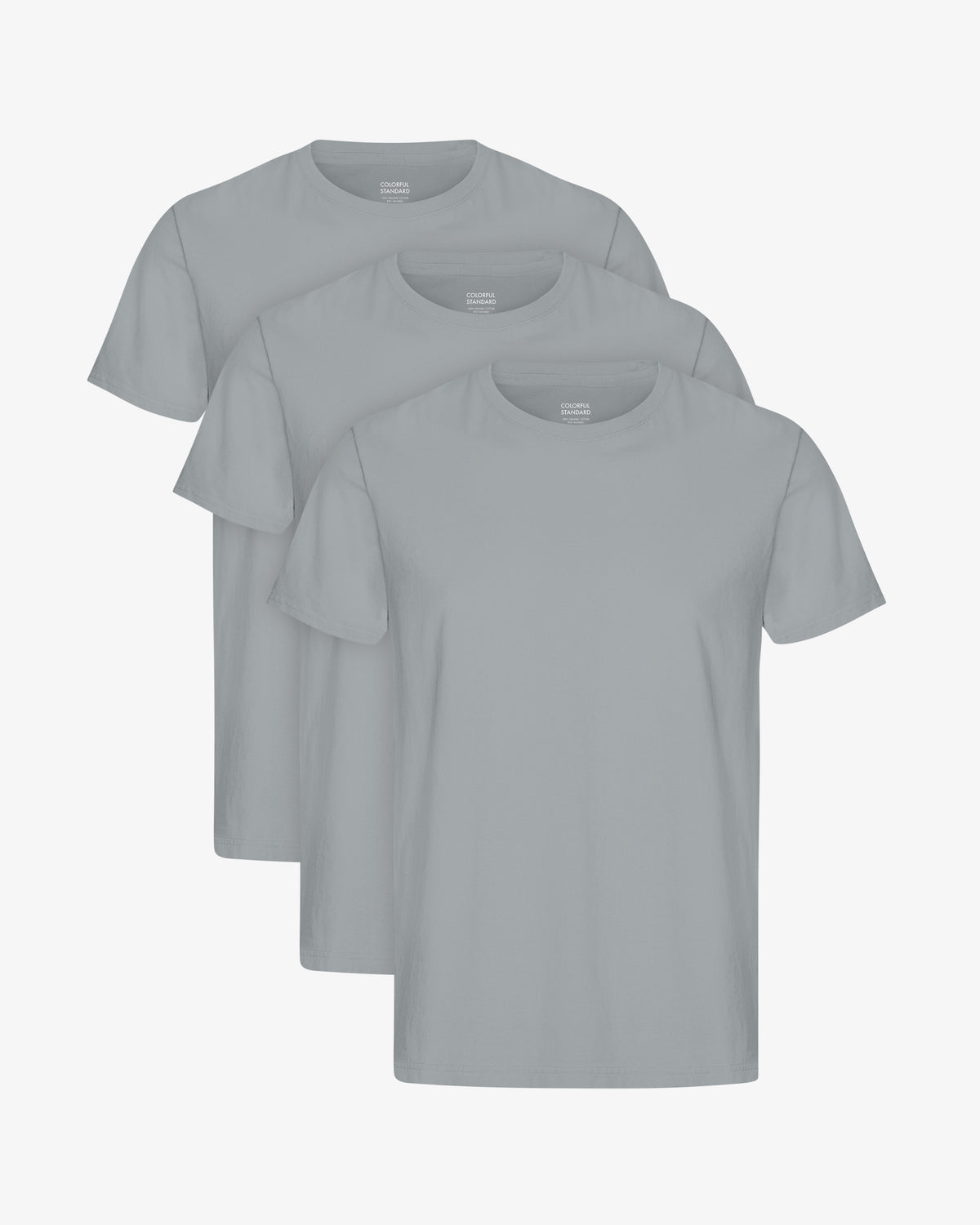 Classic Organic Tee - Steel Blue (3-Pack)