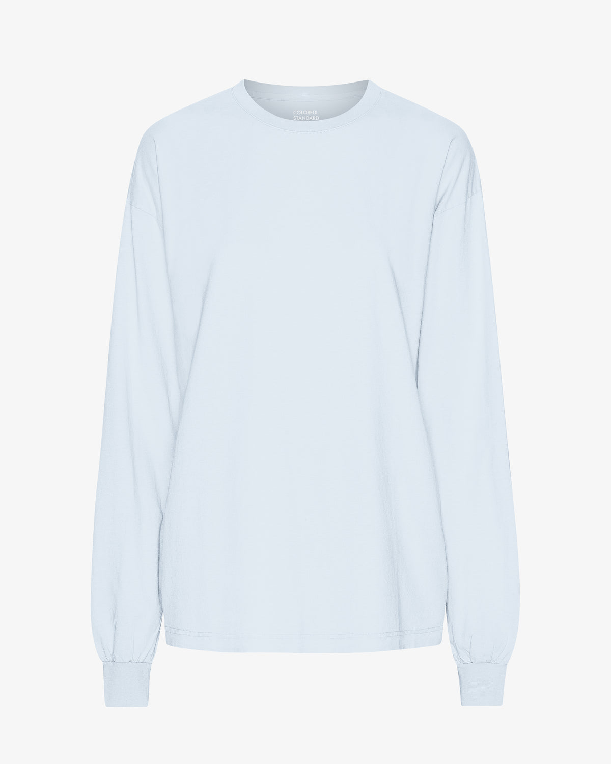 Oversized Organic LS T-Shirt - Polar Blue