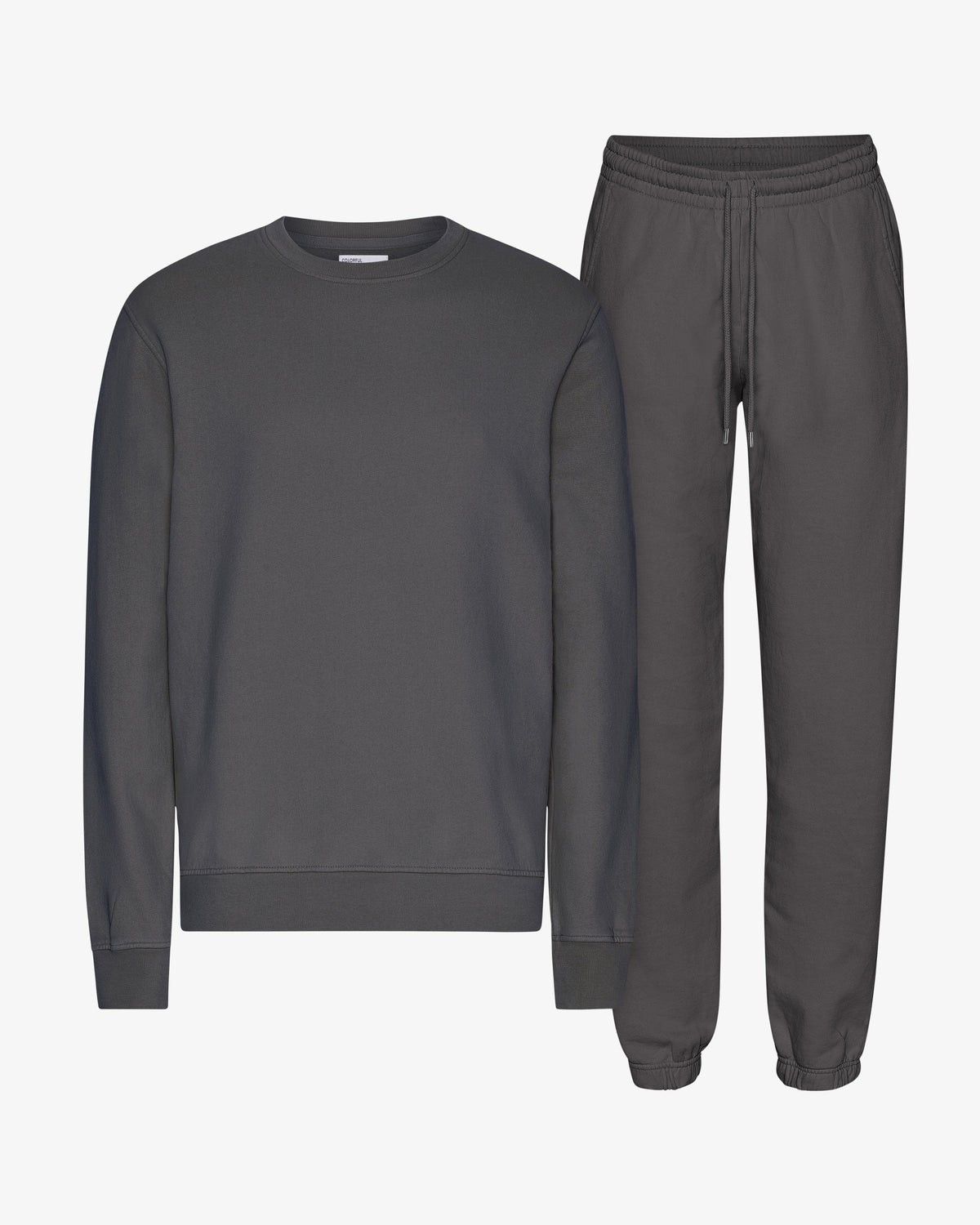 Organic Classic Sweatsuit - Lava Grey