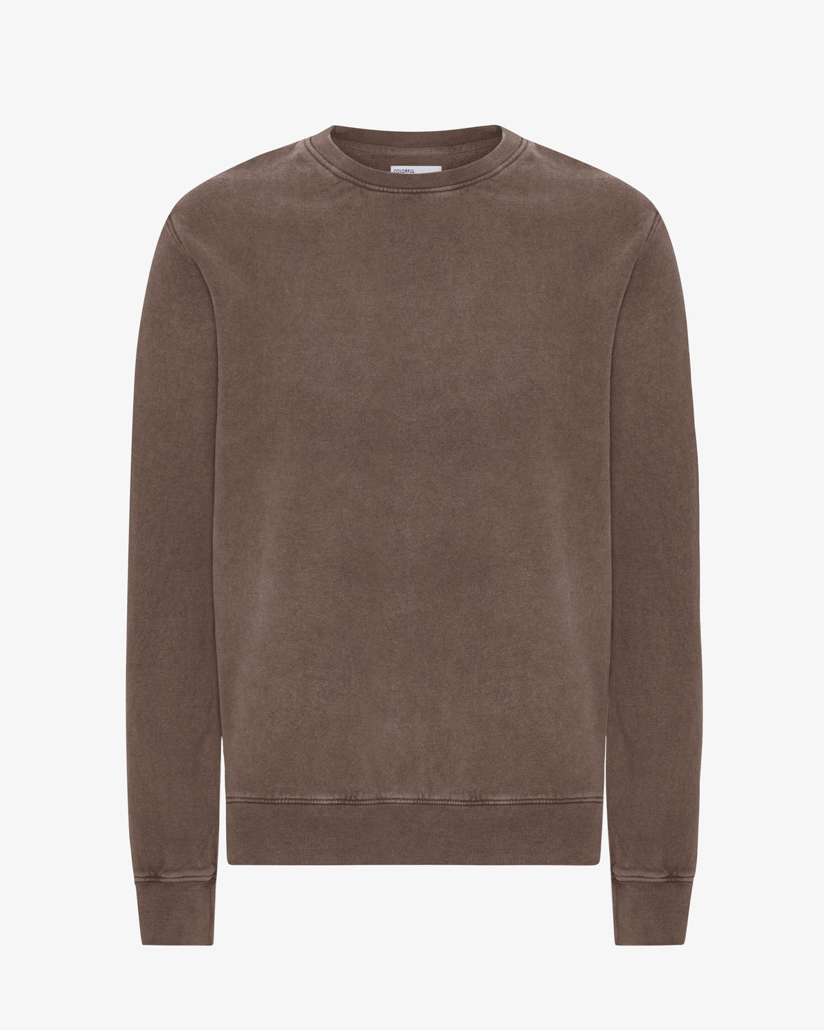 Classic Organic Crew - Faded Mud