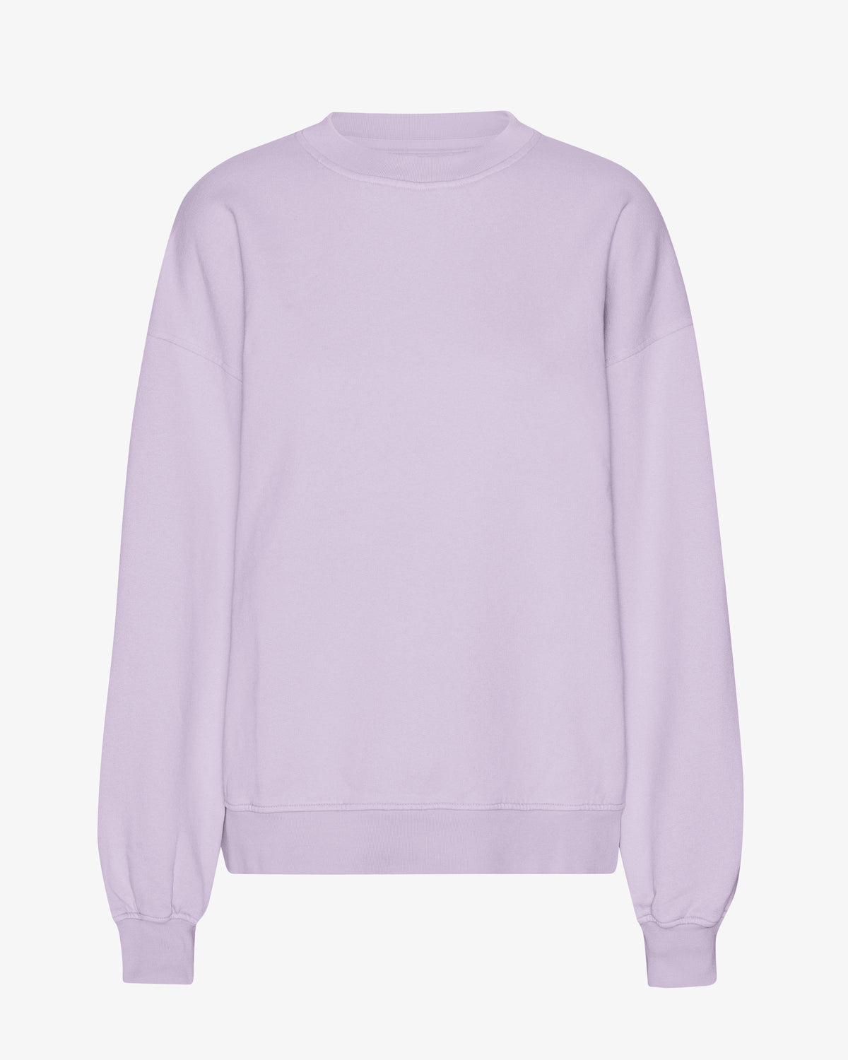Organic Oversized Crew - Soft Lavender