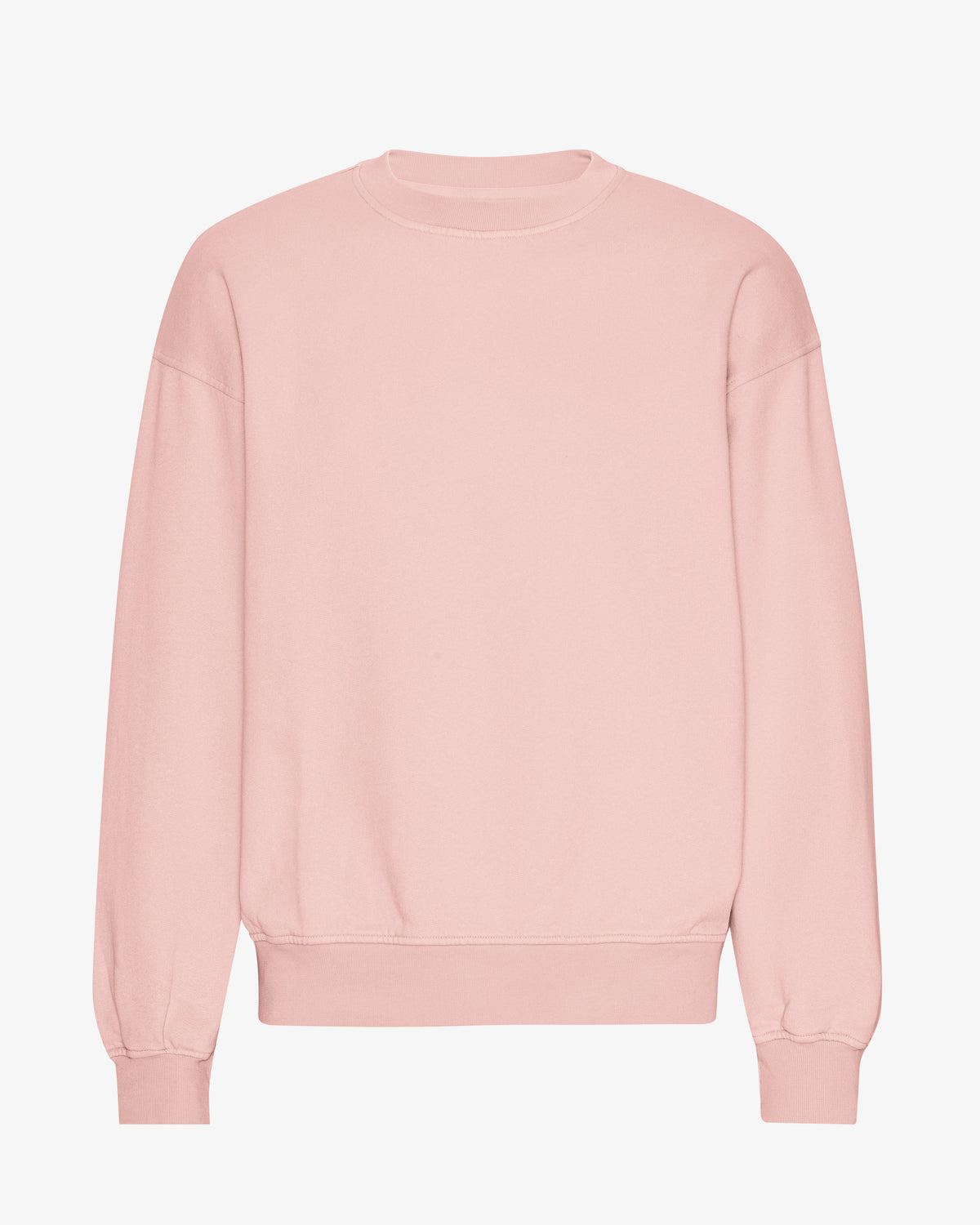 Organic Oversized Crew - Faded Pink