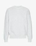 Organic Oversized Crew - Snow Melange