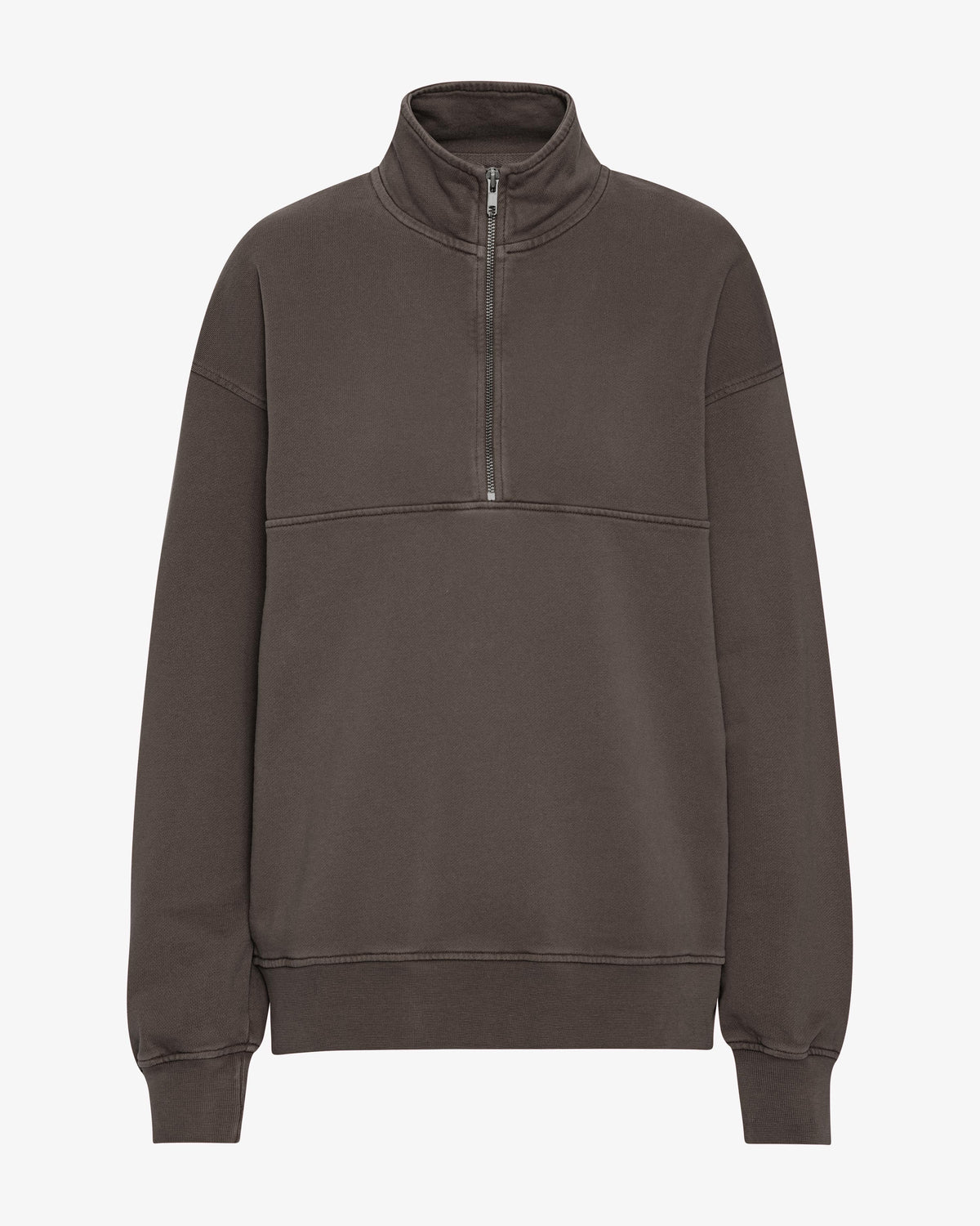 Organic Quarter Zip - Faded Mud
