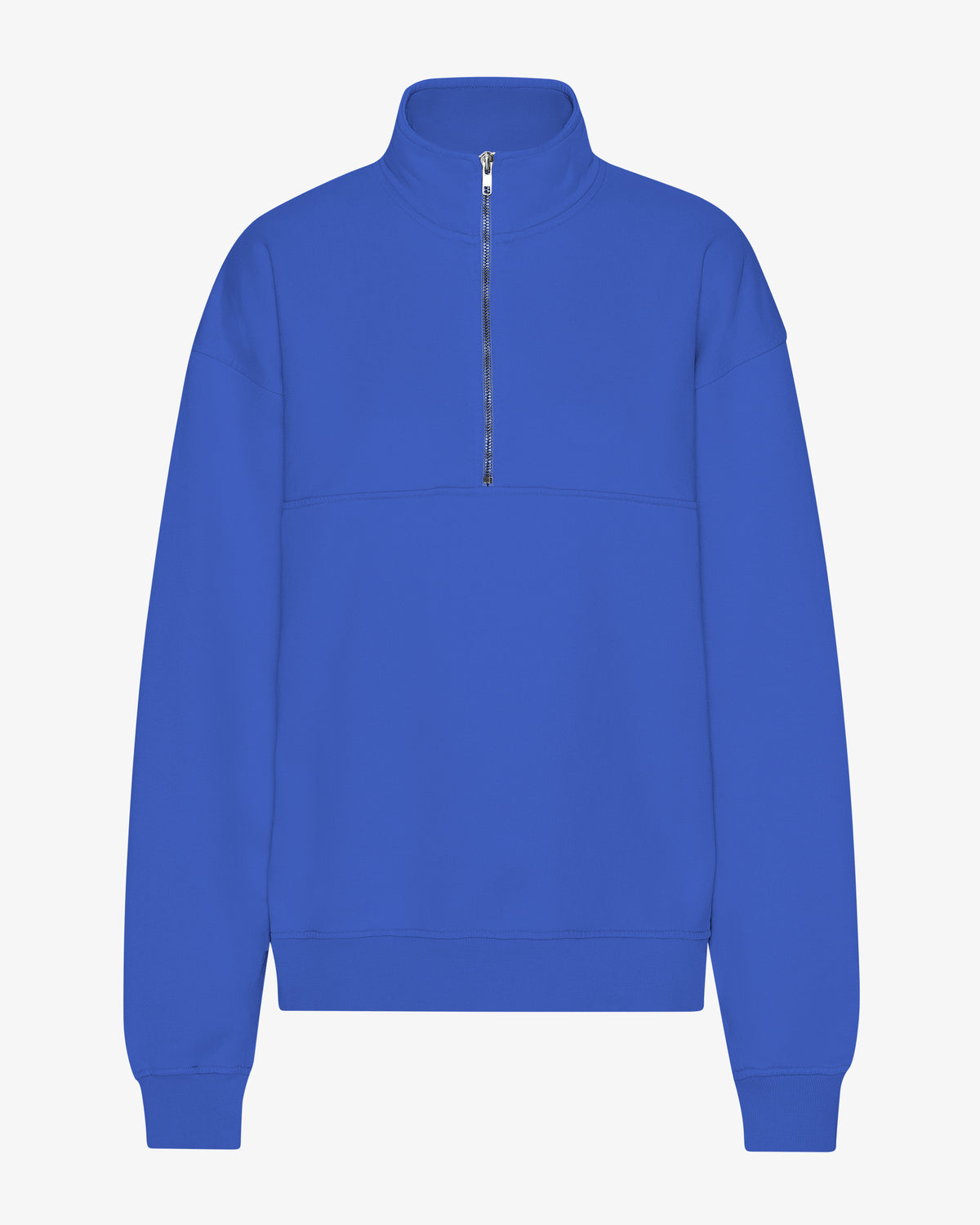 Organic Quarter Zip - Sapphire Blue