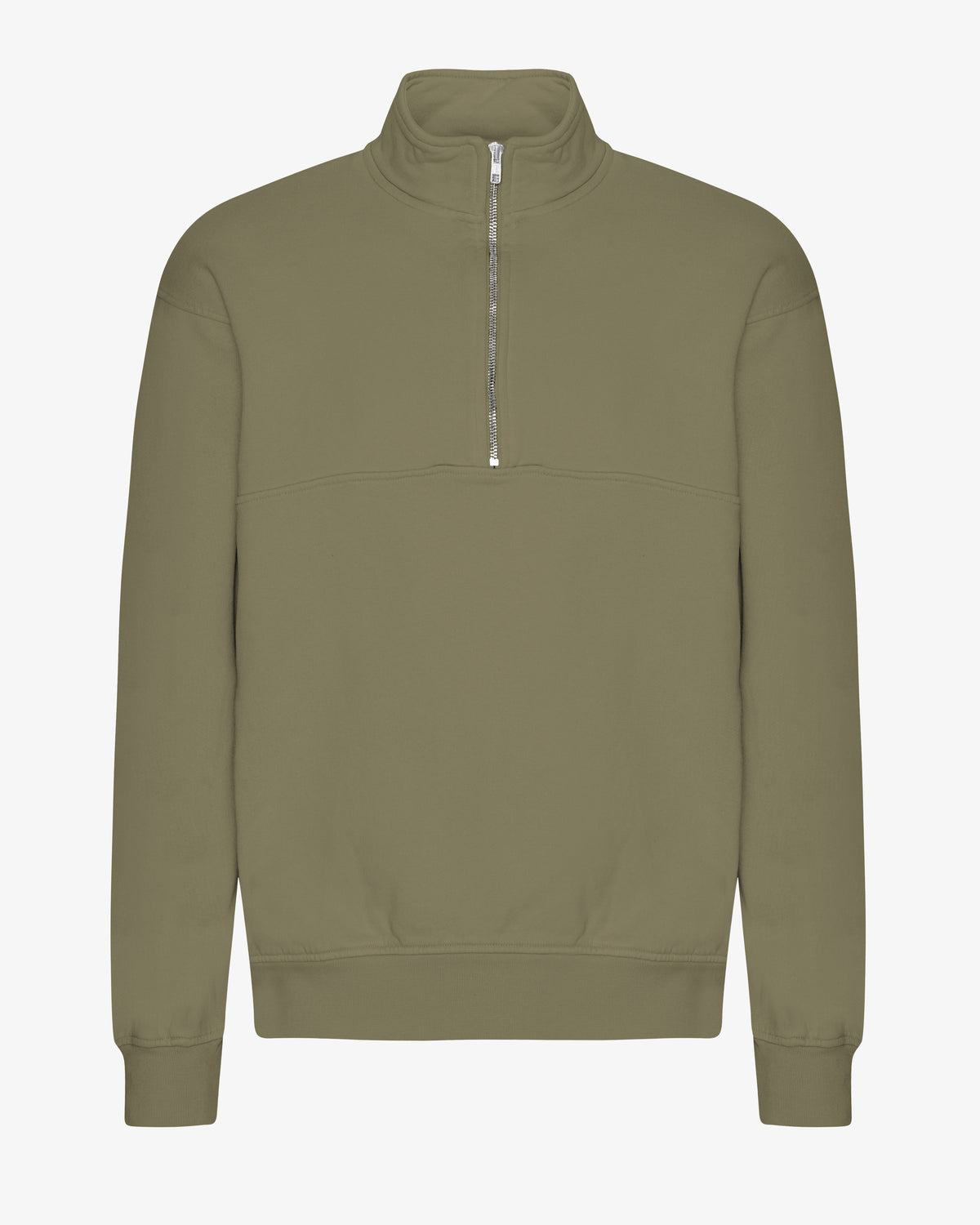 Organic Quarter Zip - Dusty Olive