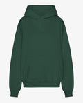 Organic Oversized Hood - Emerald Green