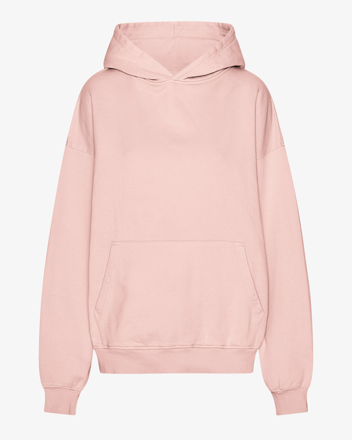 Organic Oversized Hood - Faded Pink