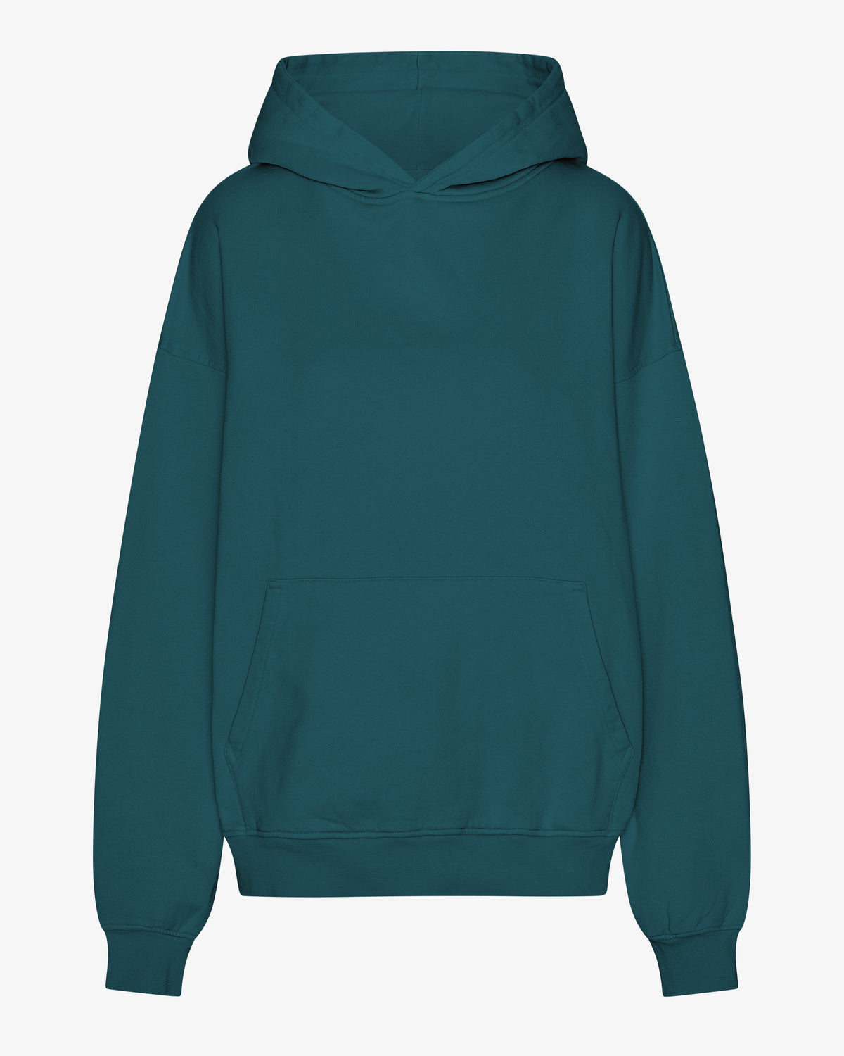 Organic Oversized Hood - Ocean Green