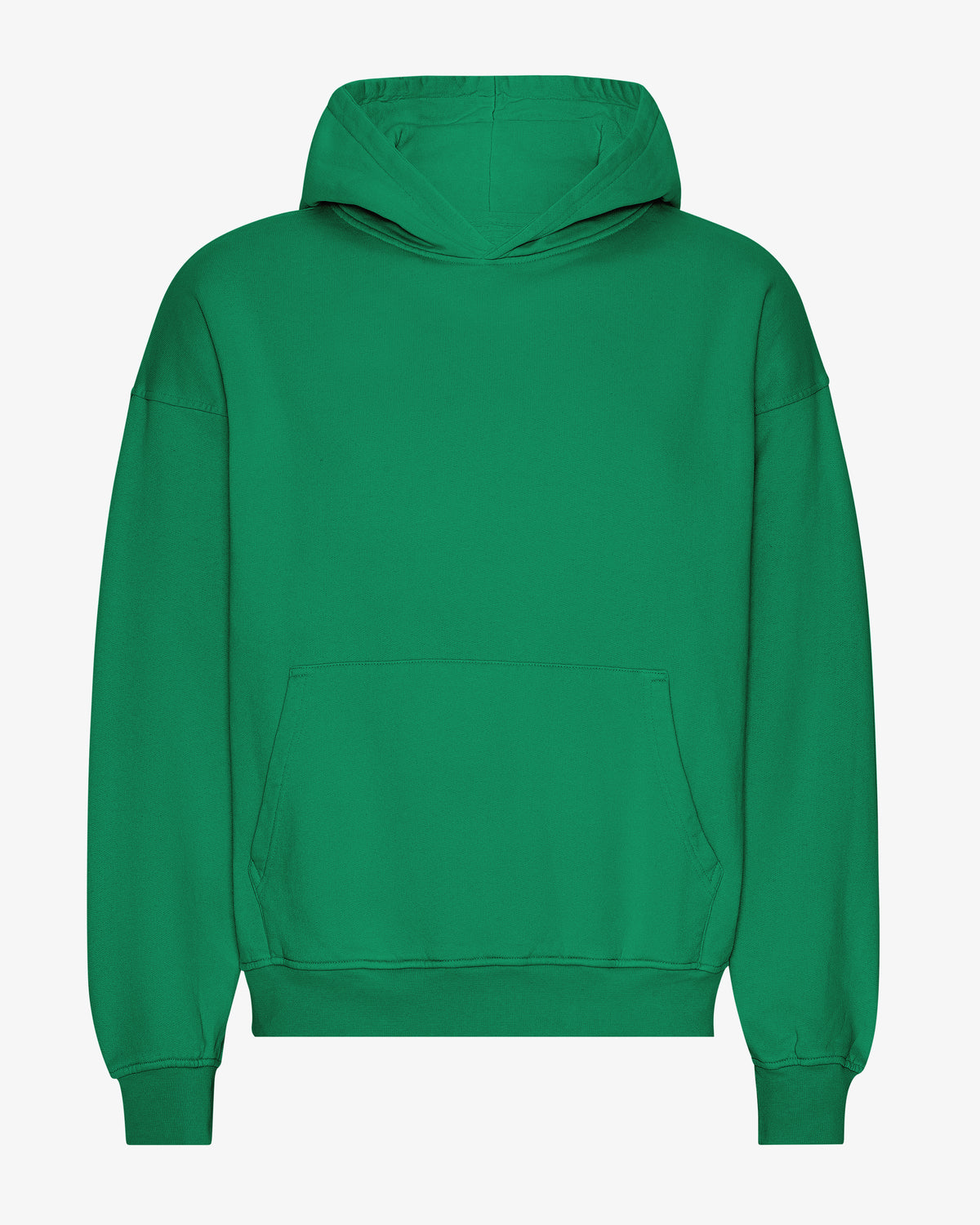 Organic Oversized Hood - Kelly Green