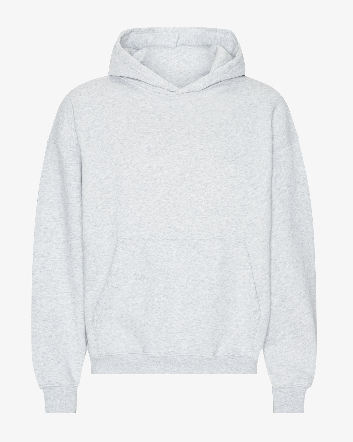 Organic Oversized Hood - Snow Melange