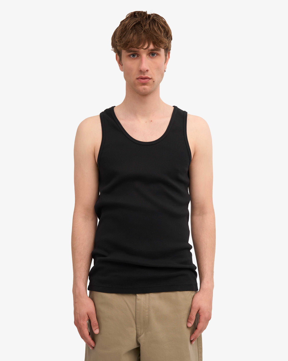 Organic Rib Tank Top - Mixed 01 (3-Pack)