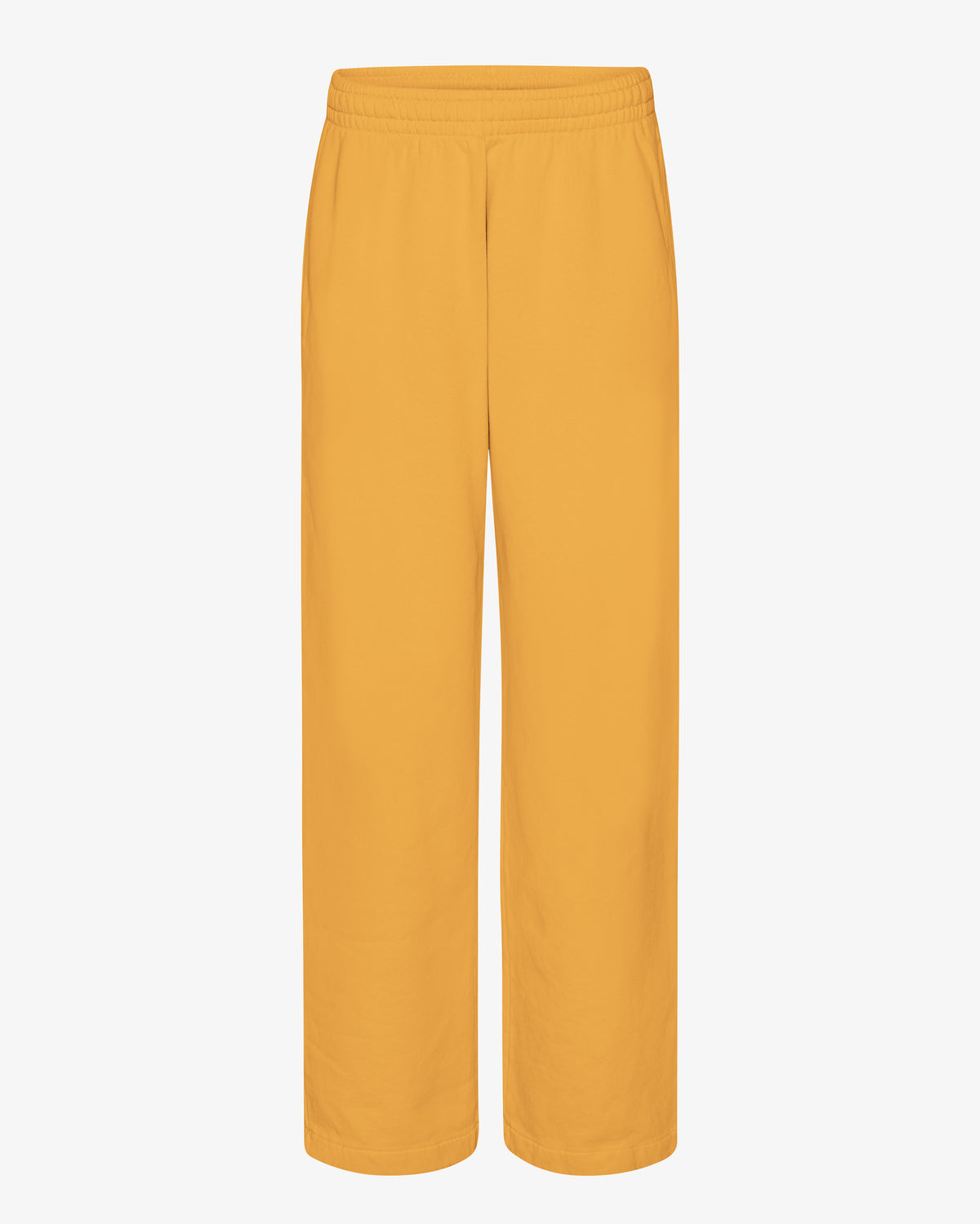 Organic Straight Leg Sweatpants - Burned Yellow