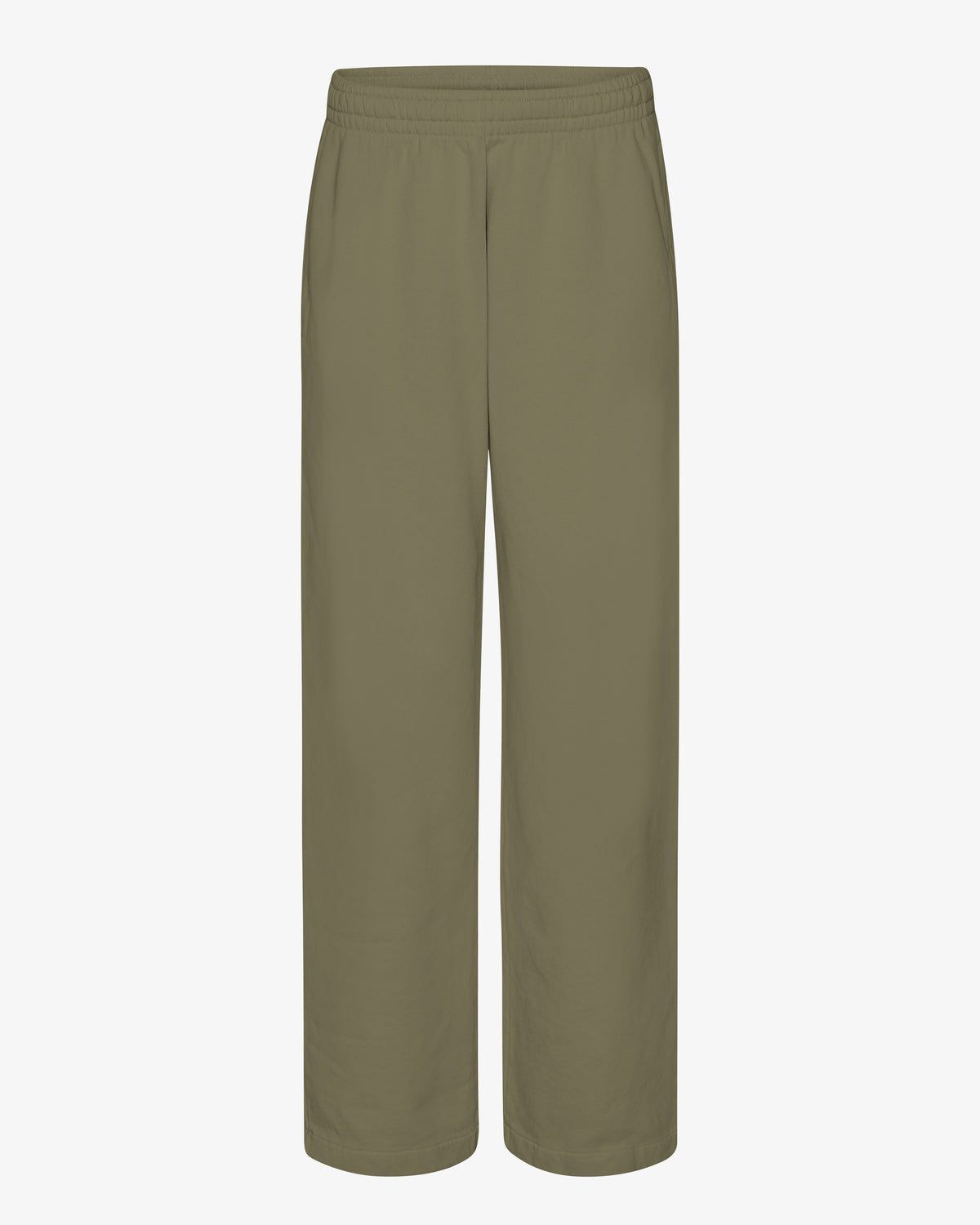 Organic Straight Leg Sweatpants - Dusty Olive