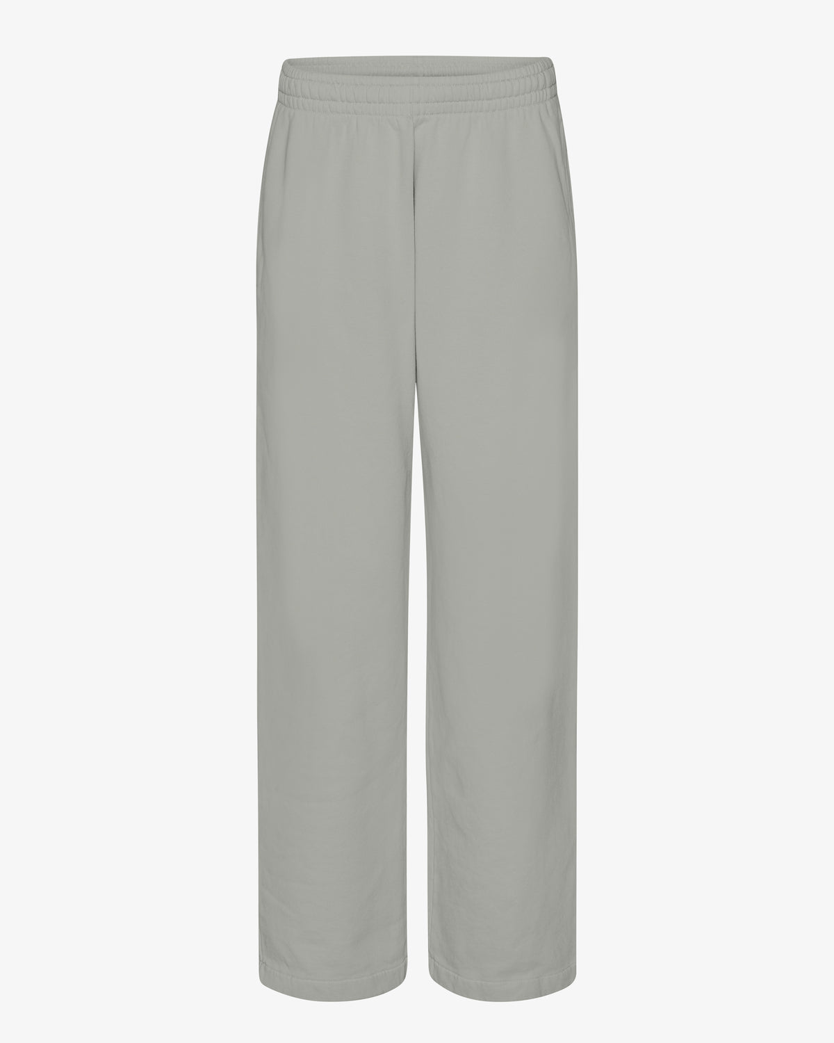 Organic Straight Leg Sweatpants - Steel Blue