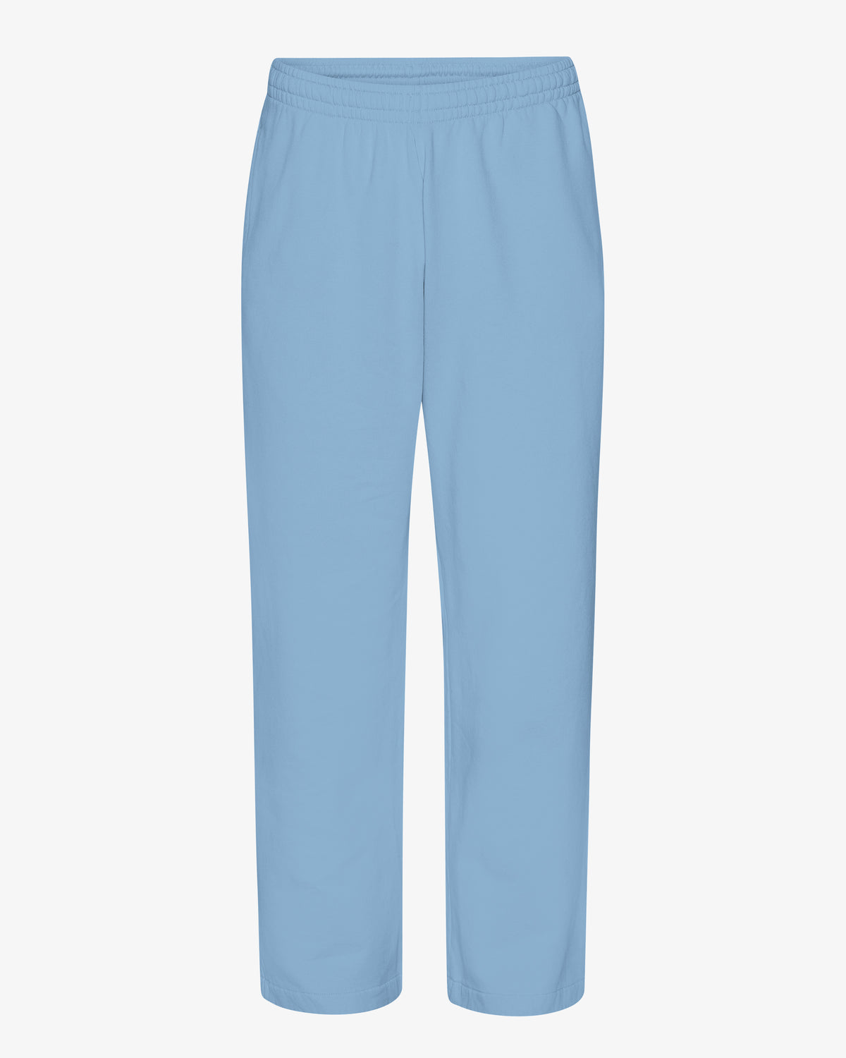 Organic Straight Leg Sweatpants - Seaside Blue