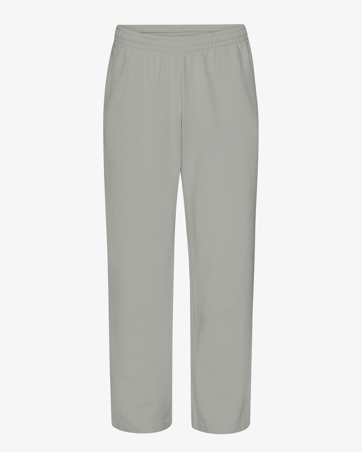 Organic Straight Leg Sweatpants - Steel Blue