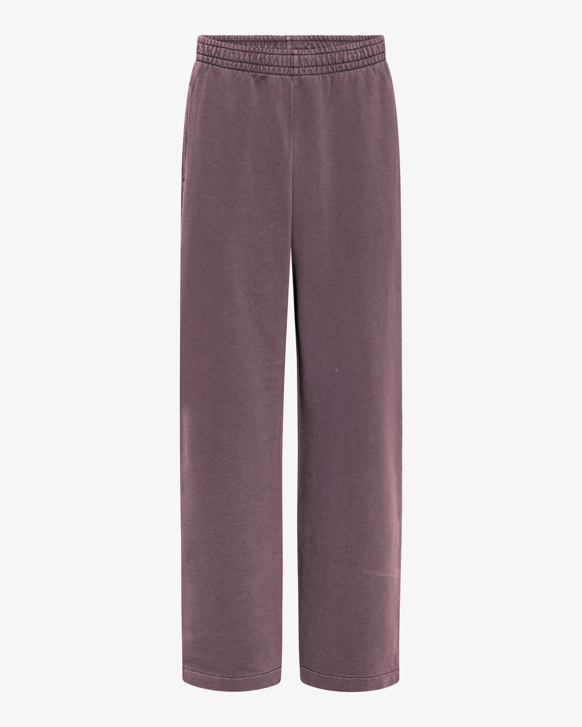 Organic Straight Leg Sweatpants - Faded Grape