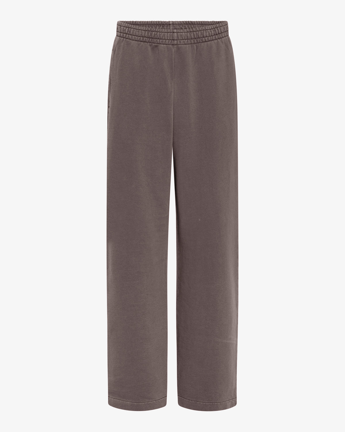 Organic Straight Leg Sweatpants - Faded Mud