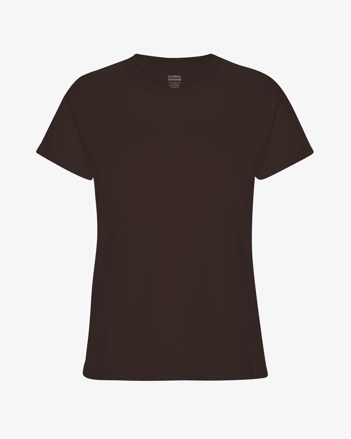 Women Light Organic Tee - Coffee Brown