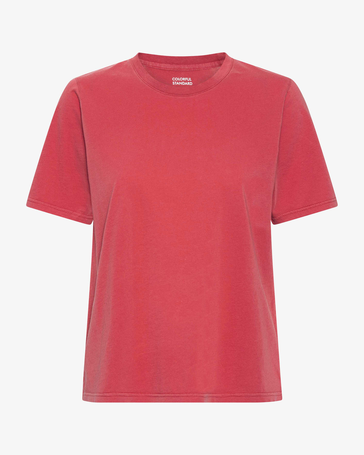Women Light Organic Tee - Faded Red