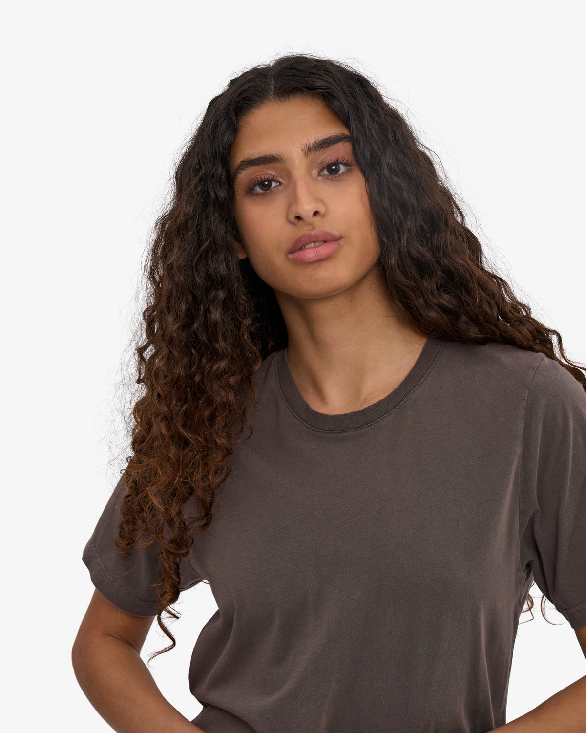 Women Light Organic Tee - Faded Mud