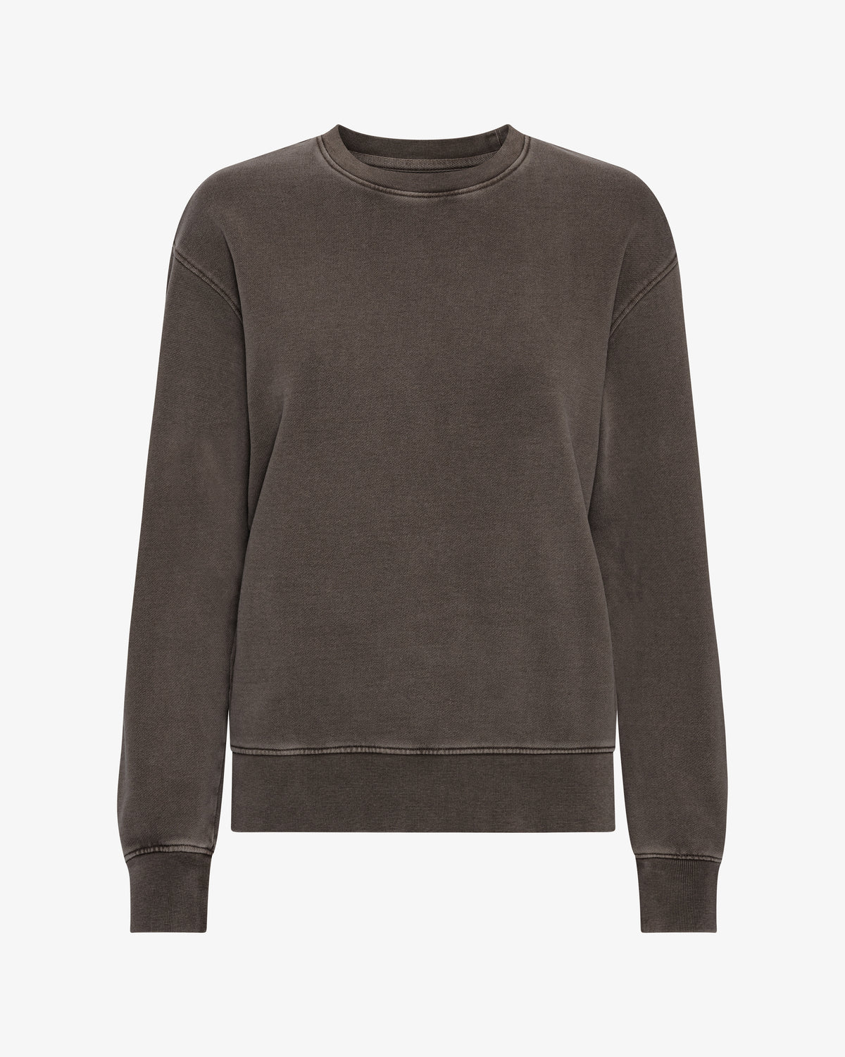 Women Classic Organic Crew - Faded Mud