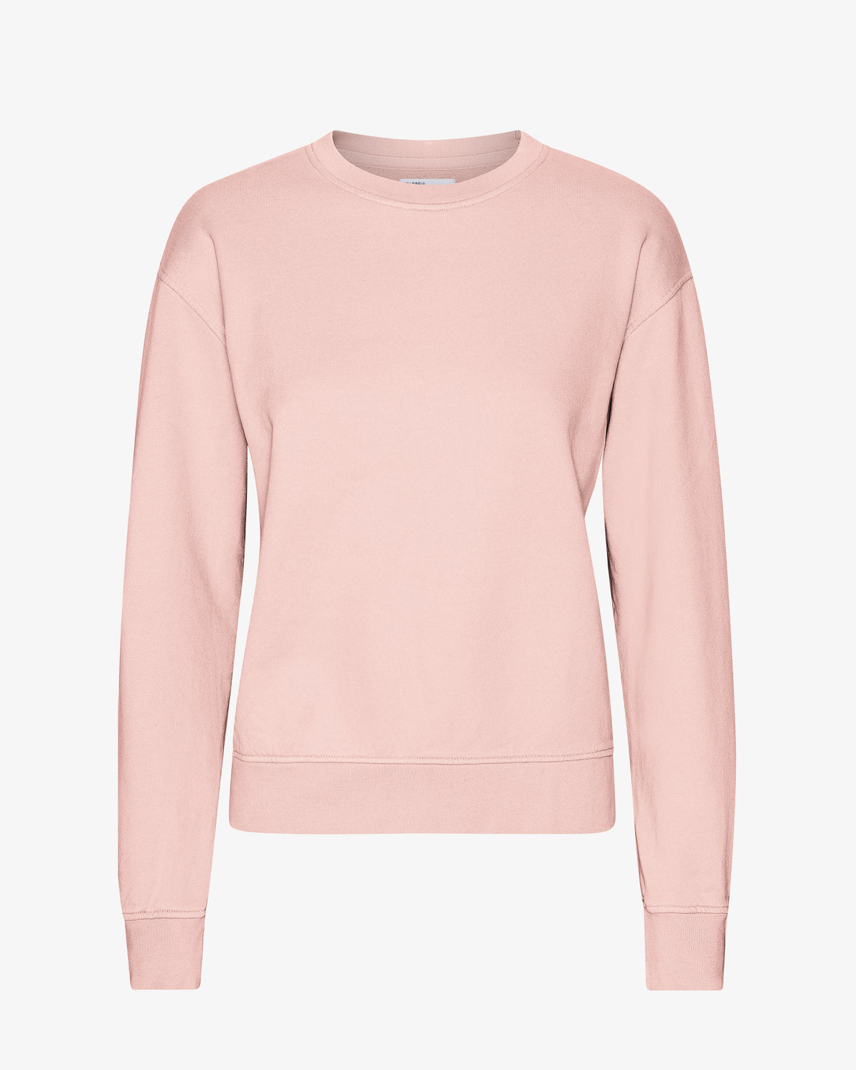 Women Classic Organic Crew - Faded Pink