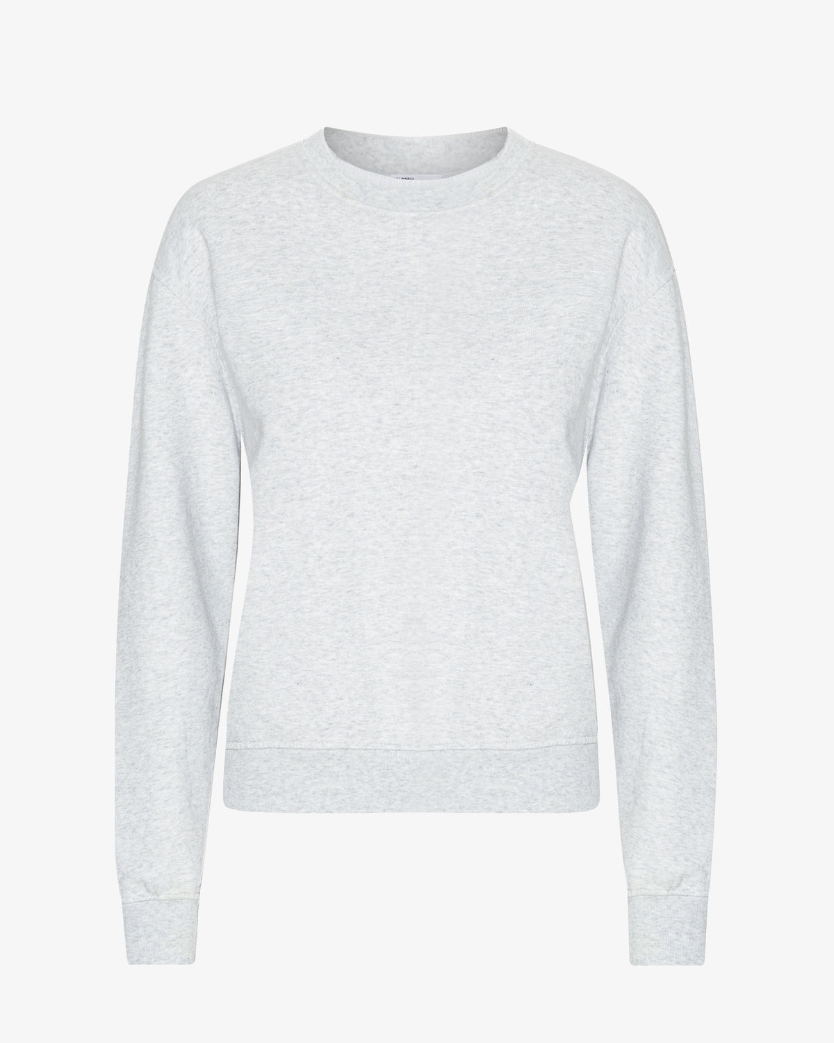 Women Classic Organic Crew - Snow Melange