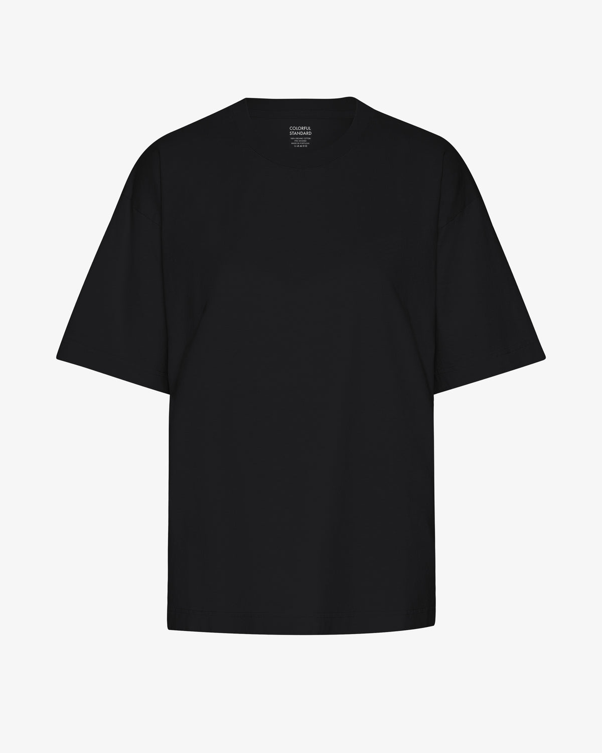 Oversized Organic T-Shirt - Deep Black