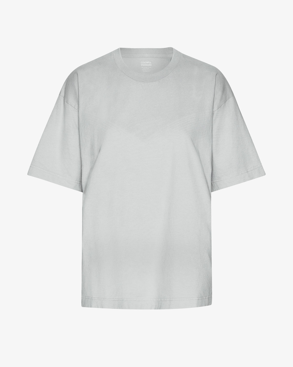 Oversized Organic T-Shirt - Faded Grey