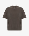 Oversized Organic T-Shirt - Faded Mud