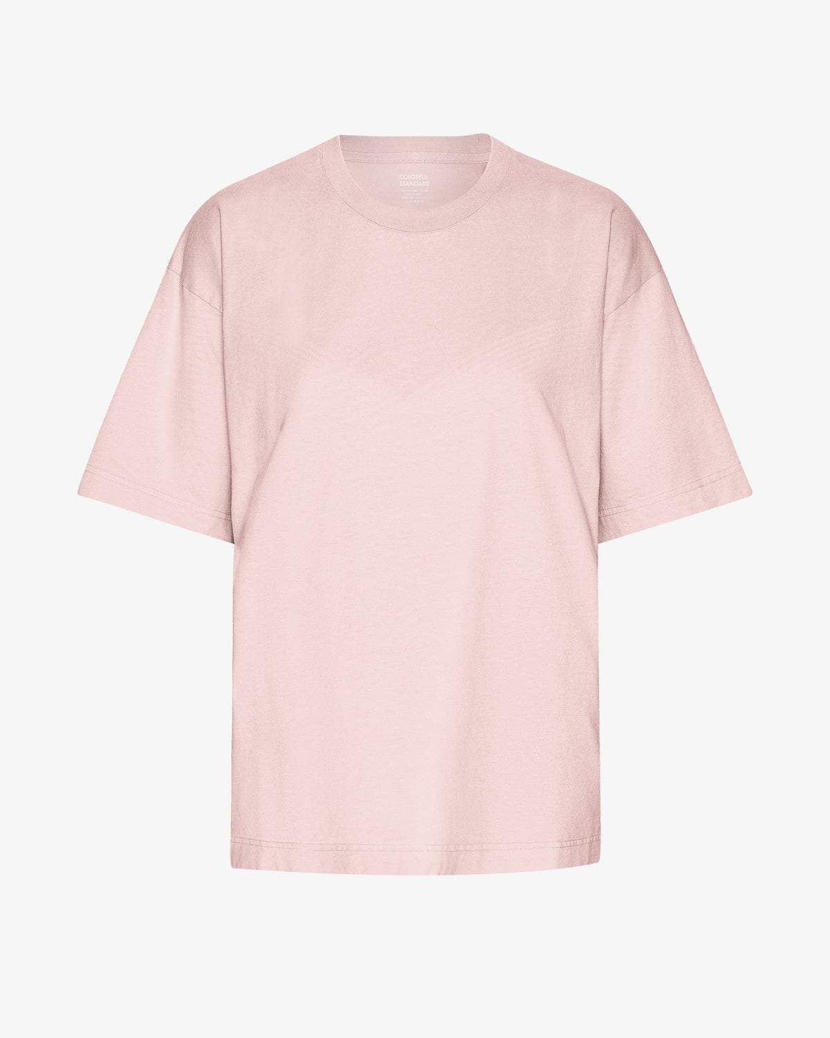 Oversized Organic T-Shirt - Faded Pink