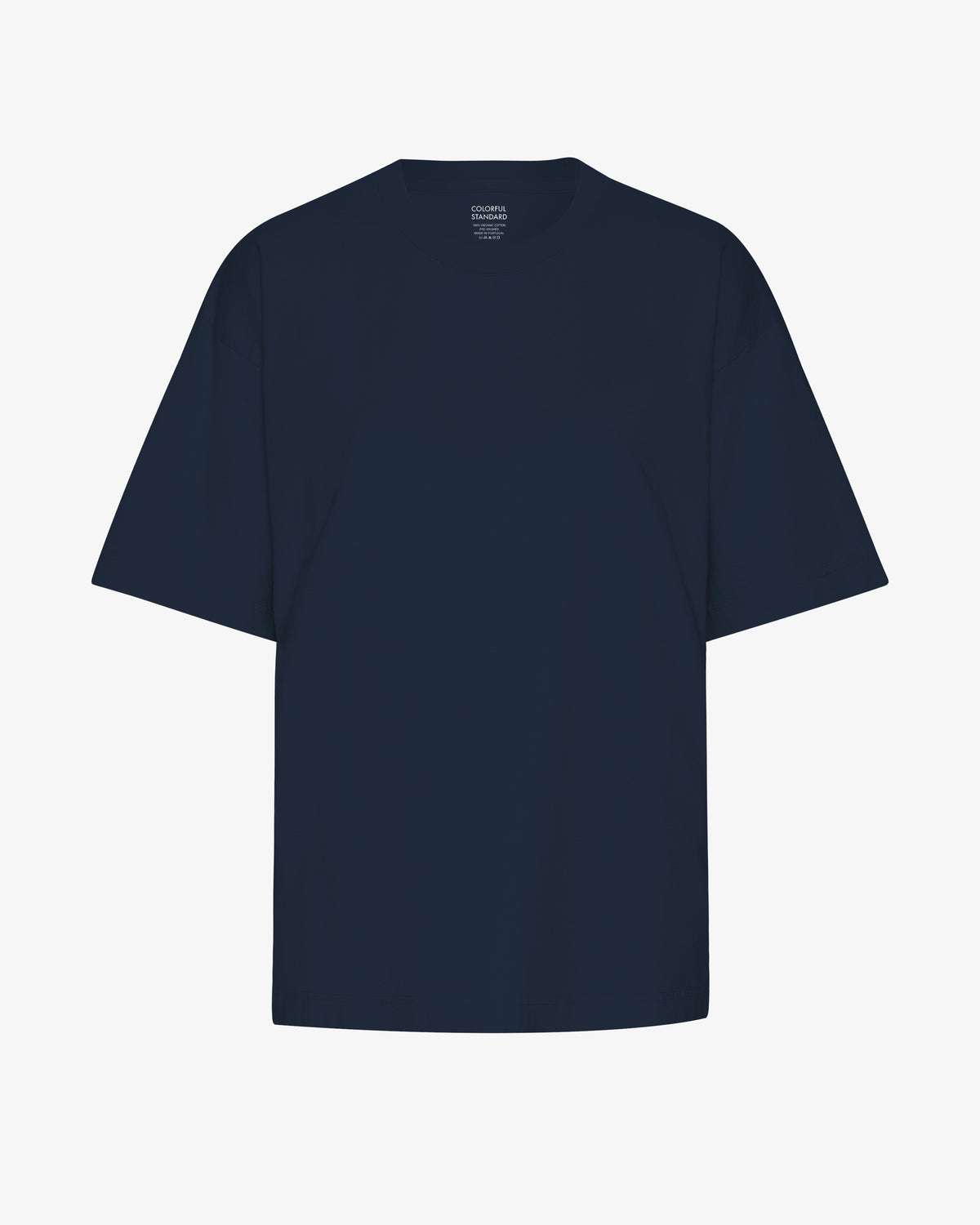 Oversized Organic T-Shirt - Navy Blue