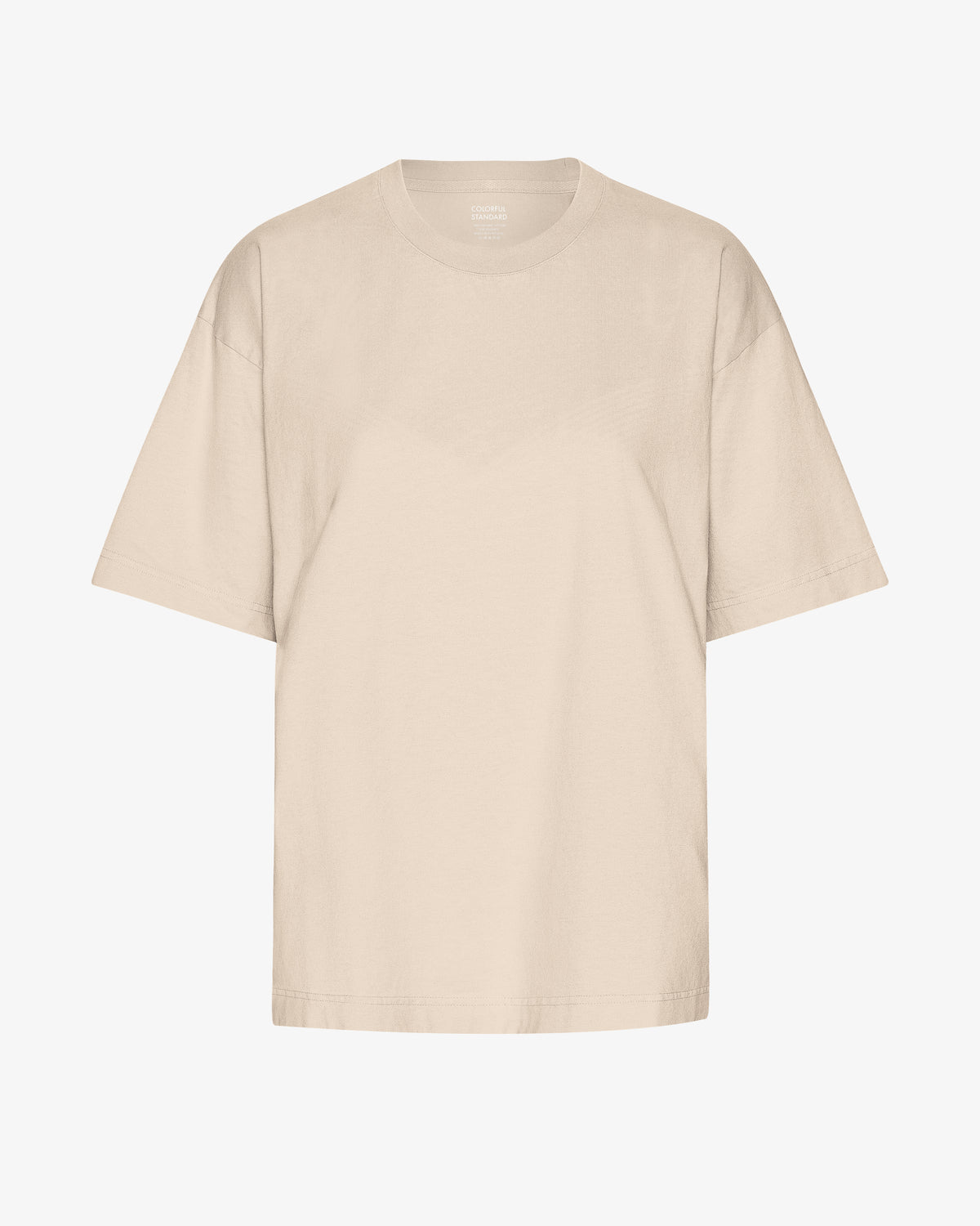 Oversized Organic T-Shirt - Oyster Grey