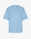 Oversized Organic T-Shirt - Seaside Blue