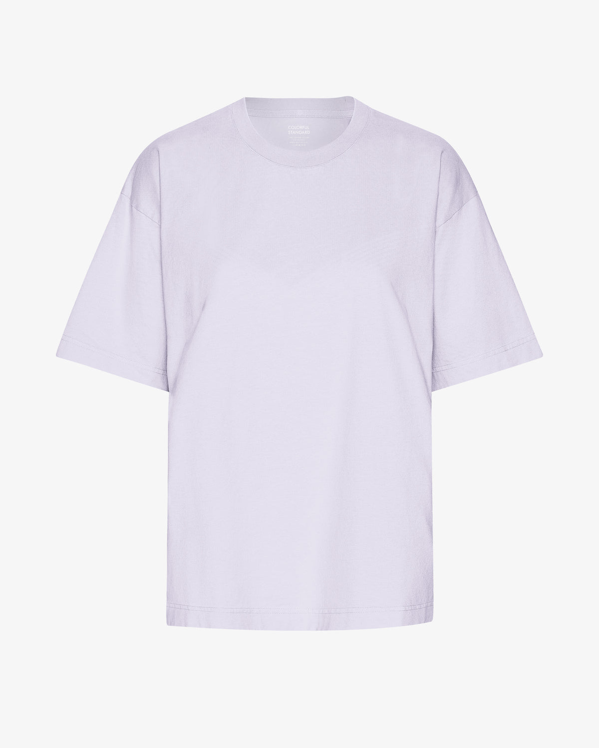 Oversized Organic T-Shirt - Soft Lavender