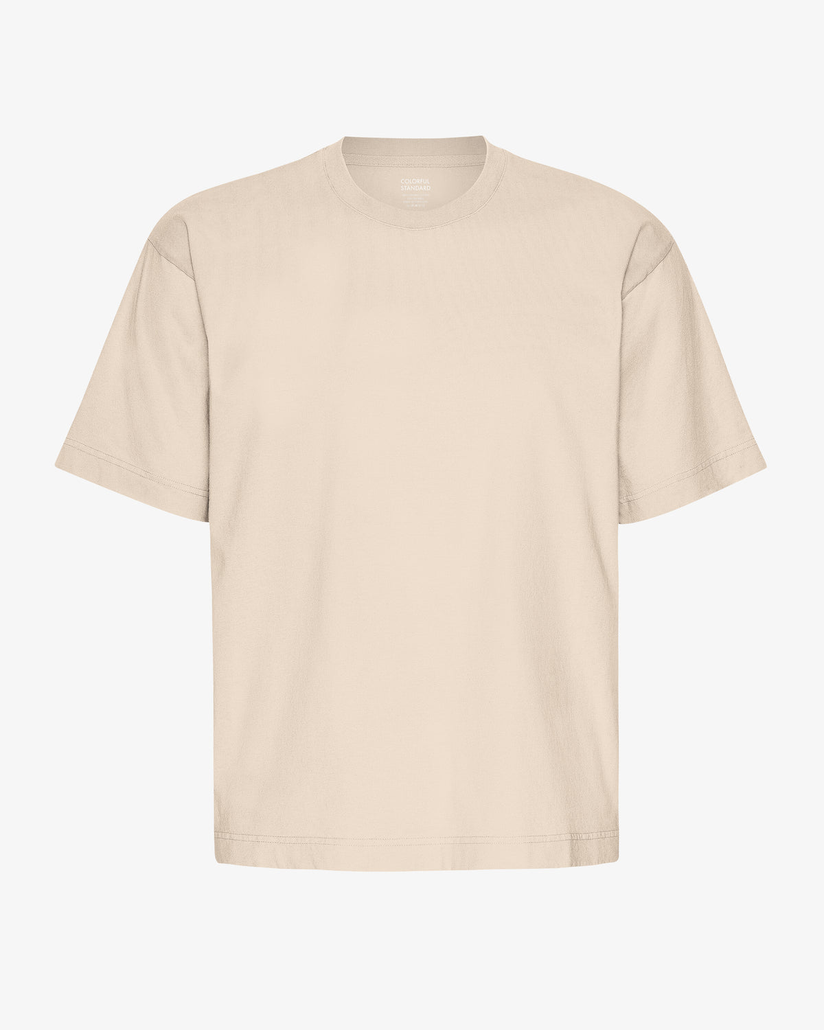 Oversized Organic T-Shirt - Oyster Grey