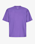 Oversized Organic T-Shirt - Ultra Violet