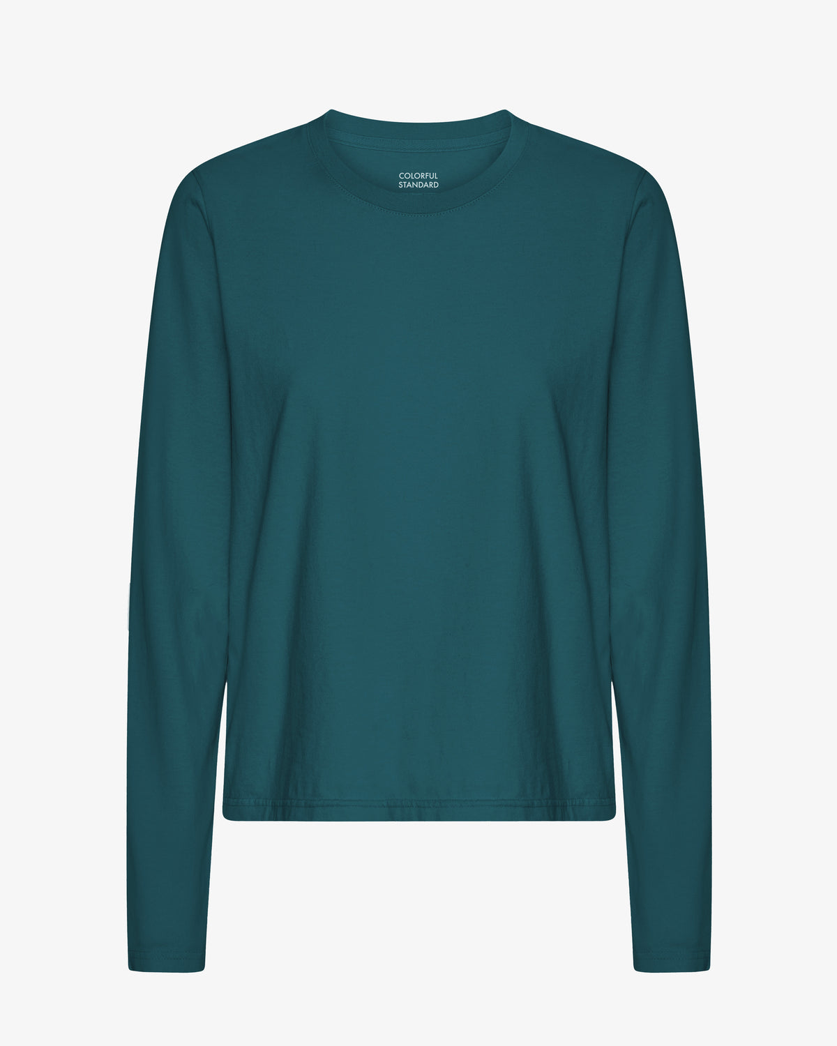 Women Organic LS T-Shirt - Ocean Green