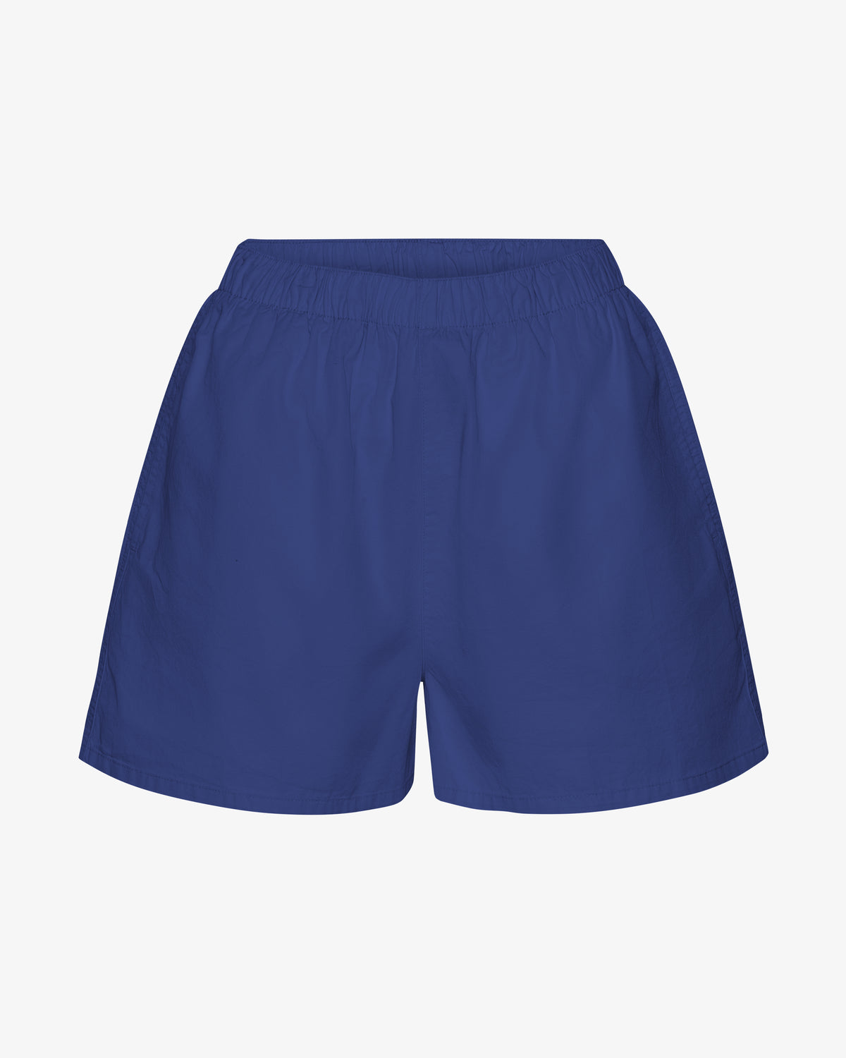 Women Organic Twill Shorts - Marine Blue