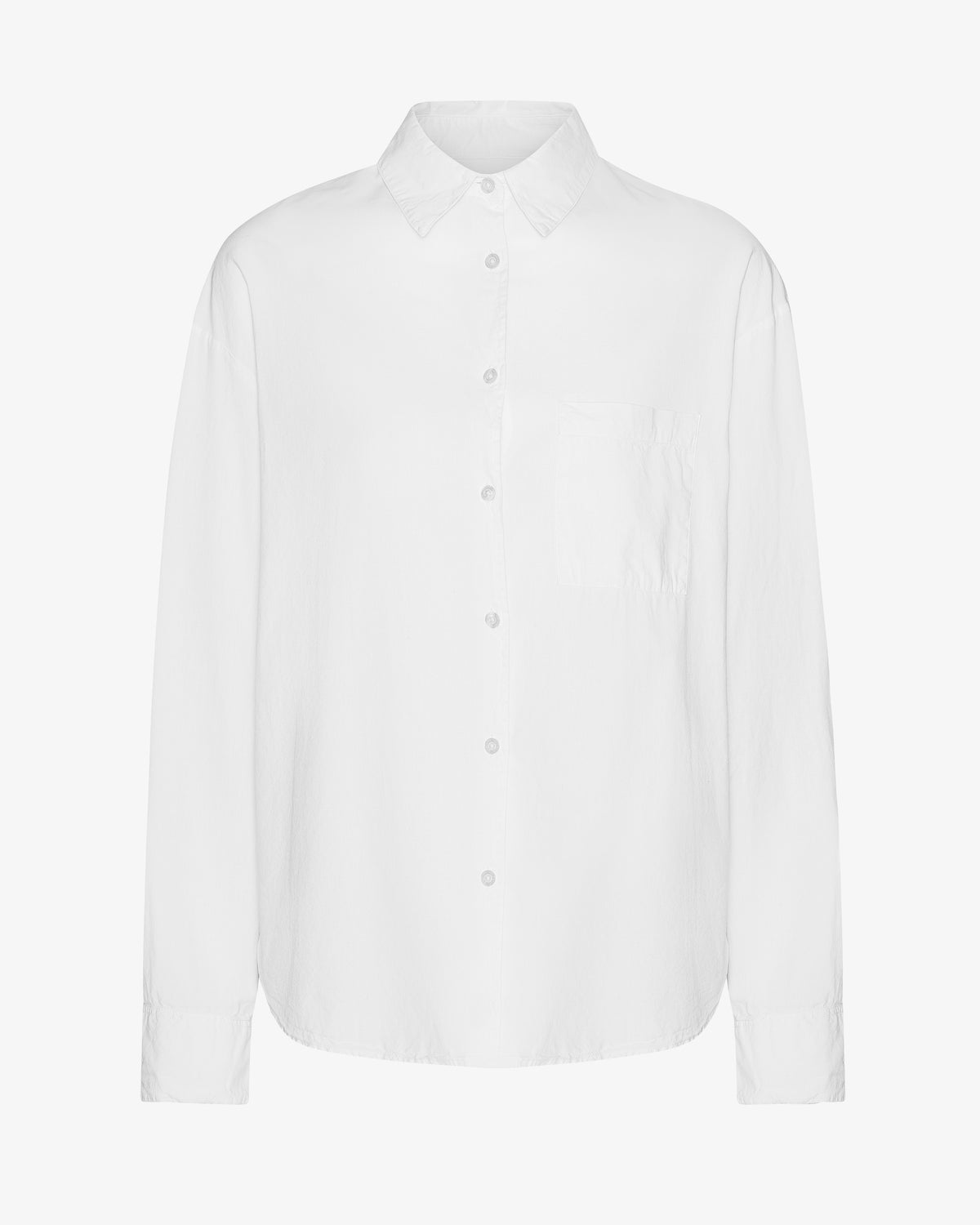 Organic Oversized Shirt - Optical White