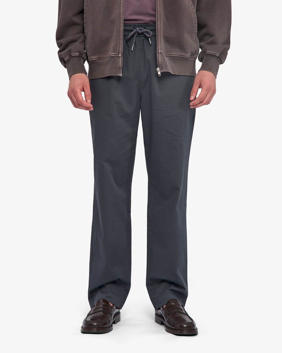 Organic Twill Pants - Lava Grey