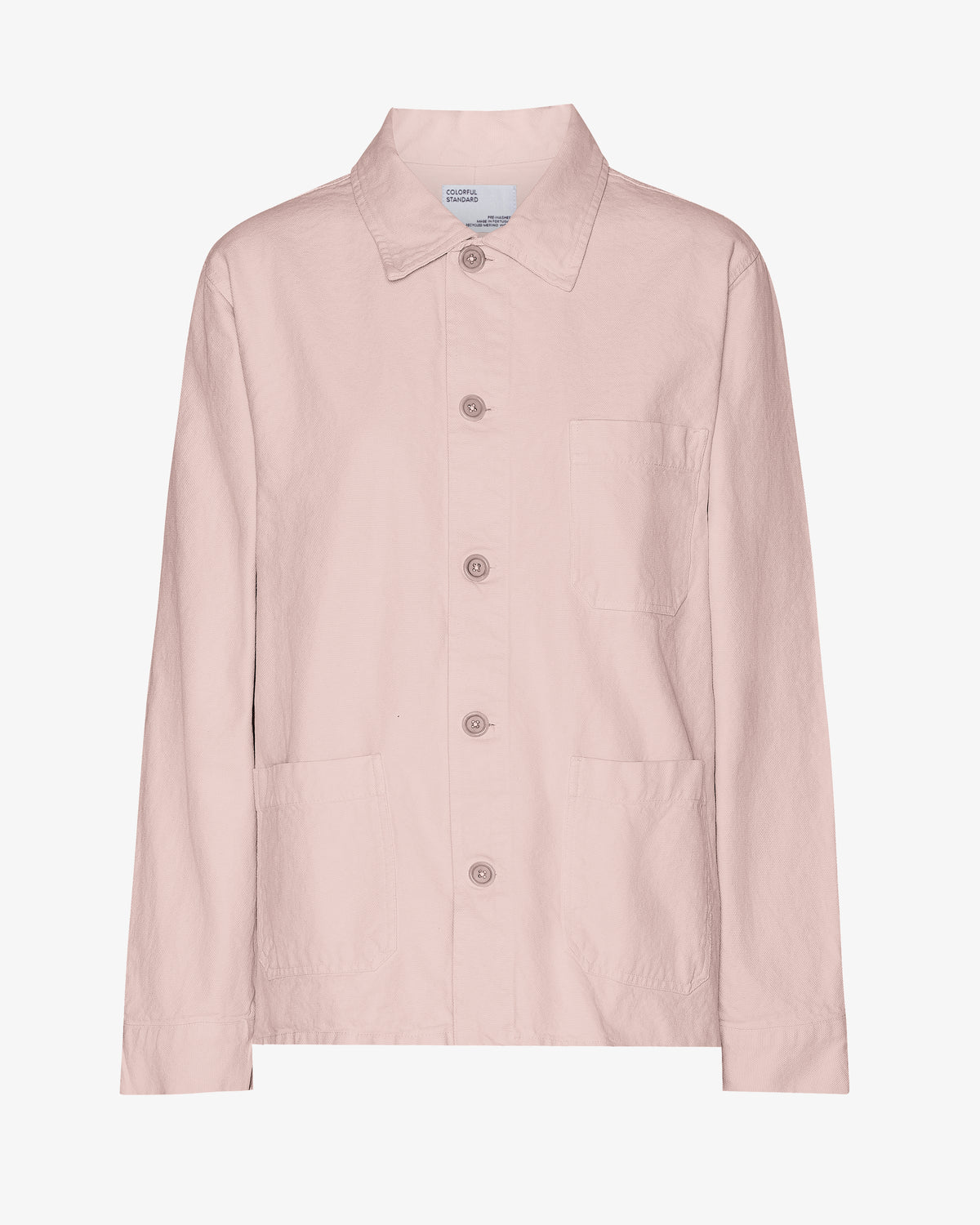 Organic Workwear Jacket - Faded Pink
