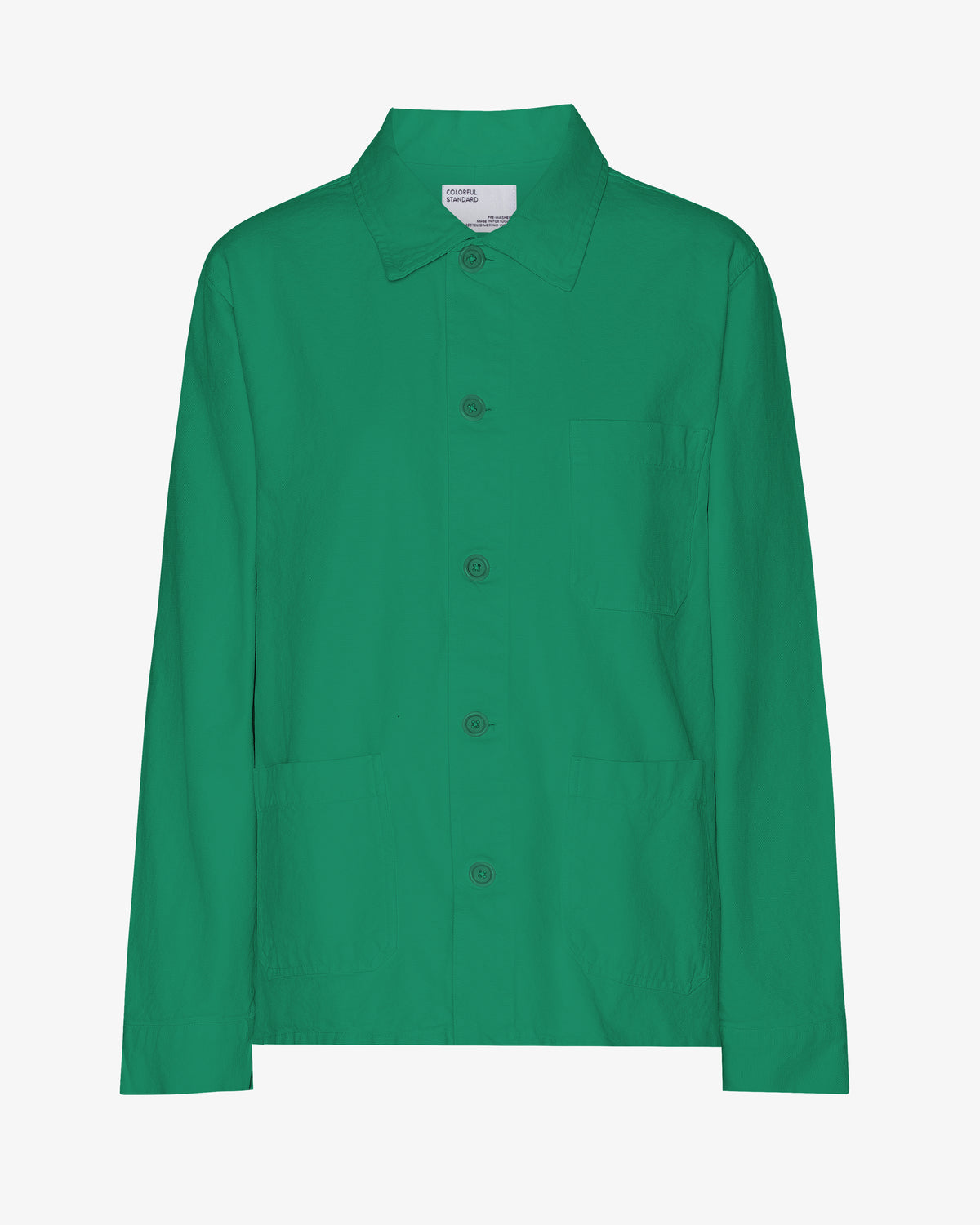 Organic Workwear Jacket - Kelly Green