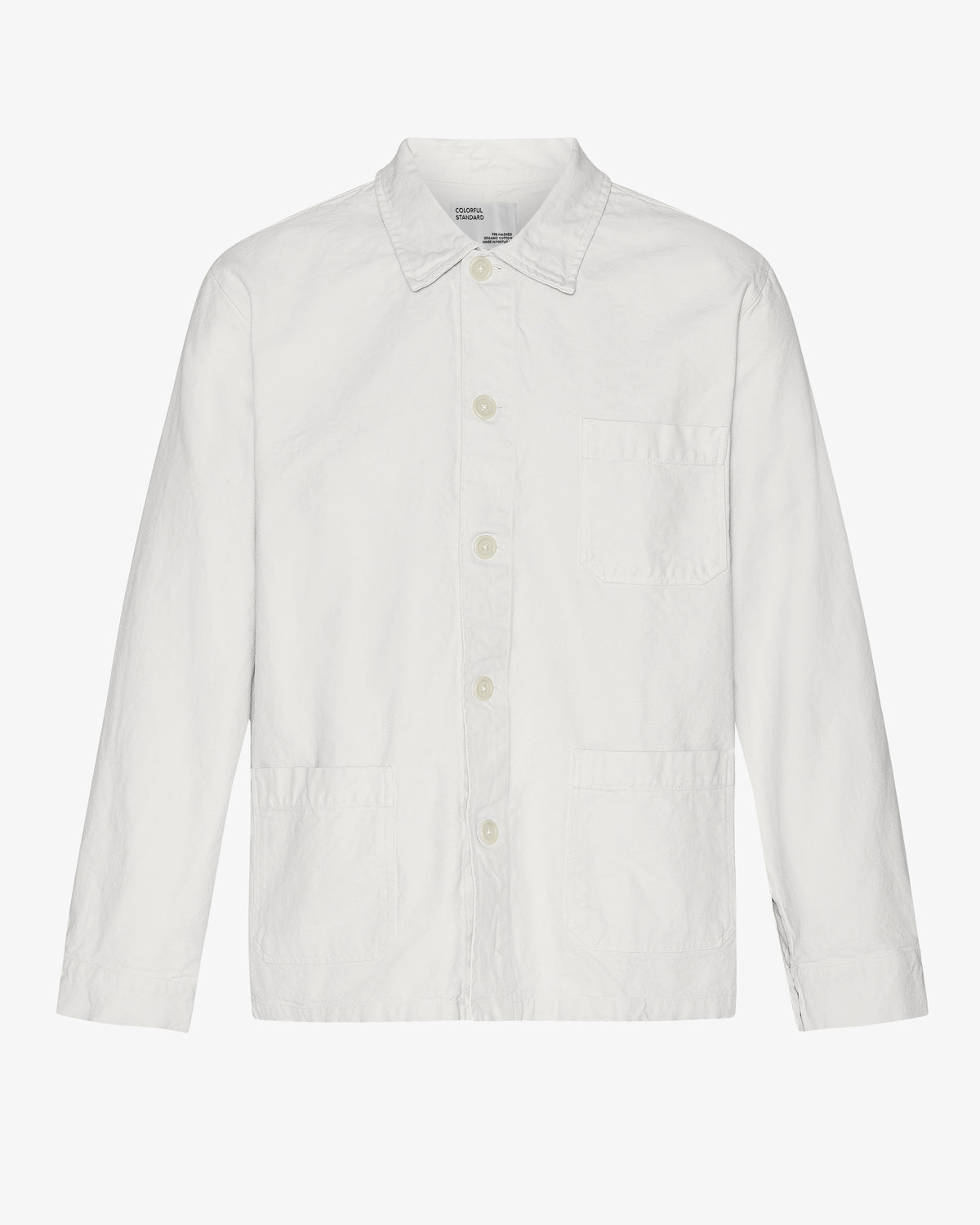 Organic Workwear Jacket - Optical White